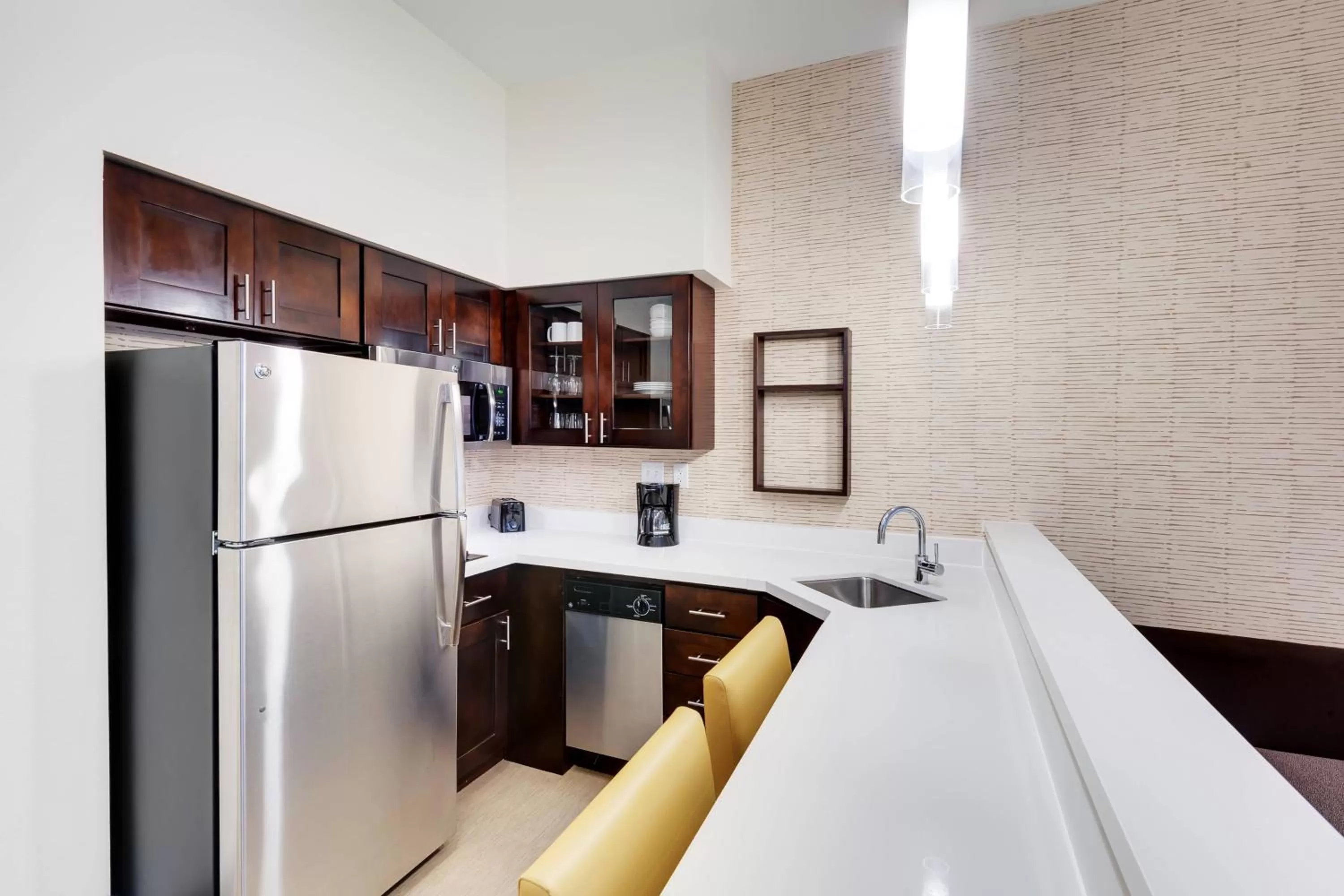 Kitchen or kitchenette in Residence Inn by Marriott Austin Airport