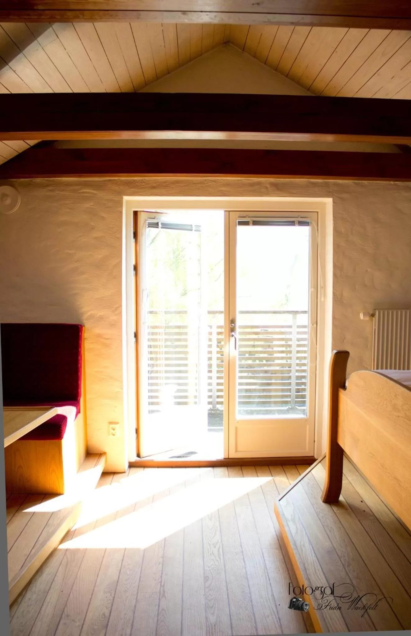 Bed in Hensbacka Hotell