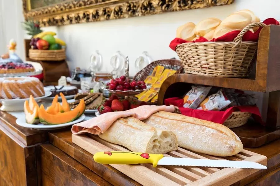 Food close-up in Villa Albertina