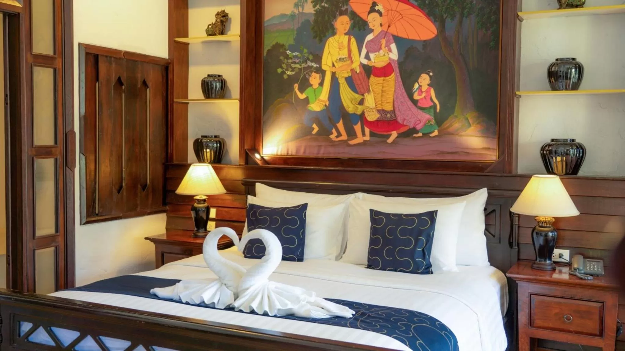 Bed in Cheva Gallery Boutique Hotel