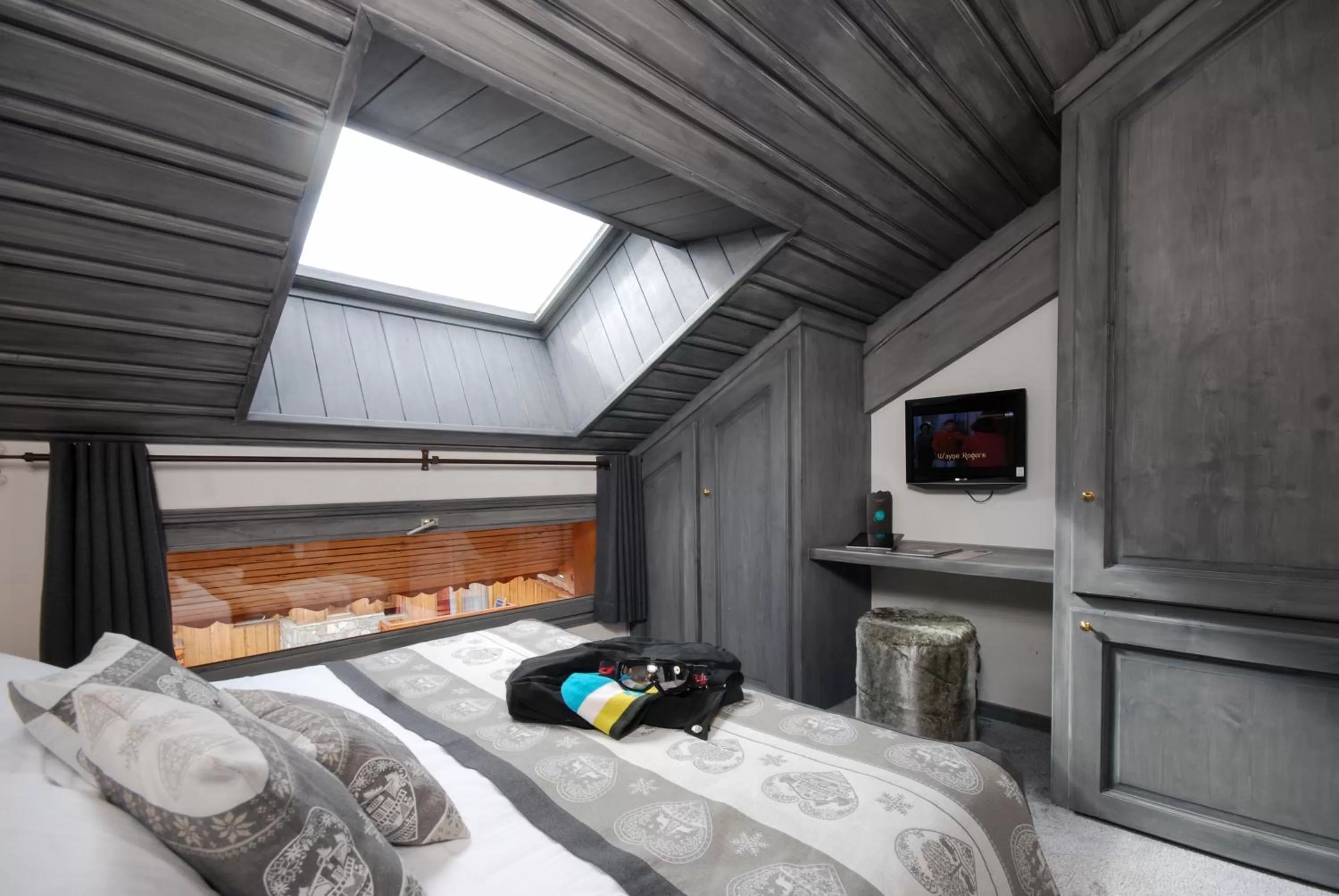 Bed in Hotel La Chaudanne