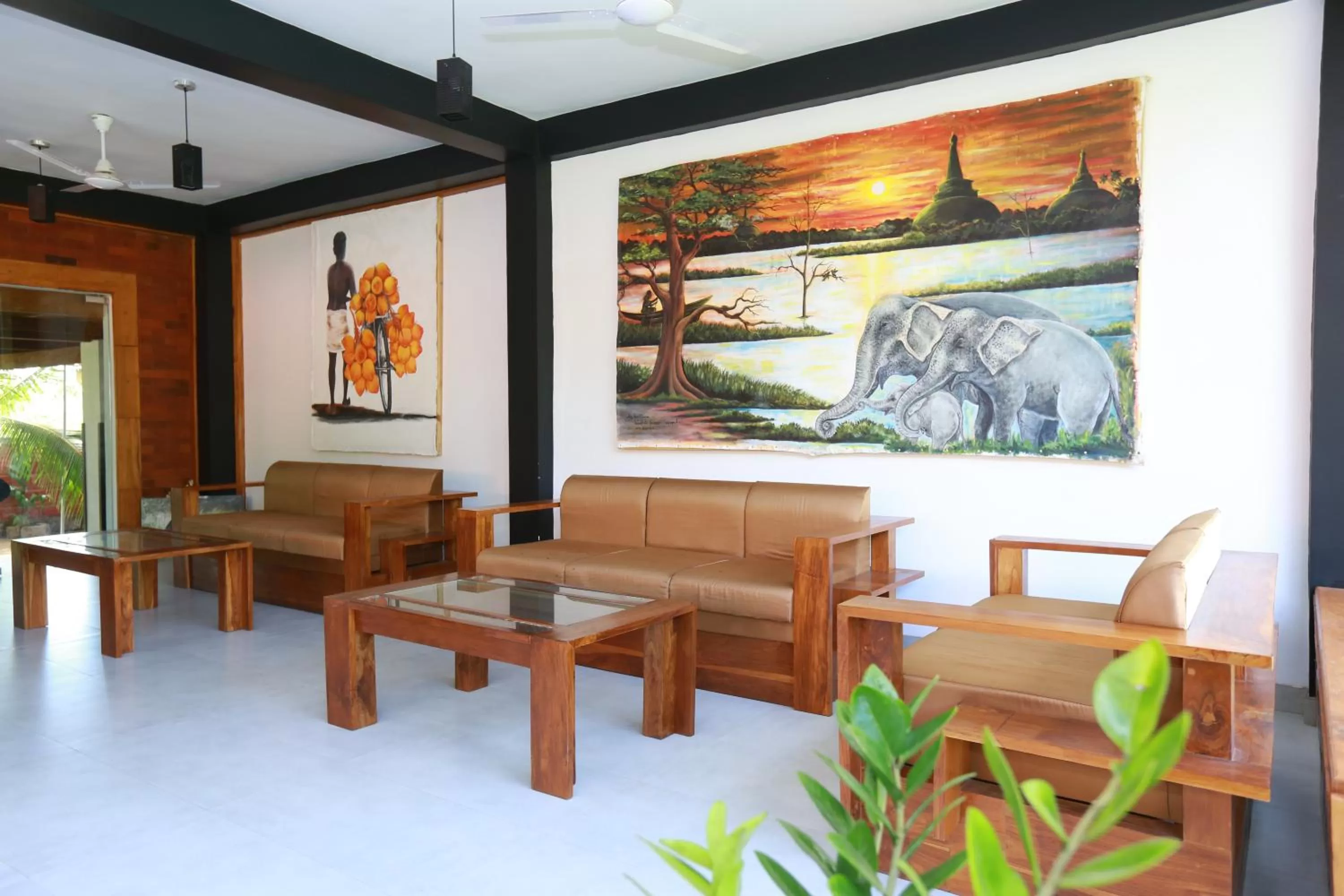 Property building in Eco Hotel Black & White - Anuradhapura
