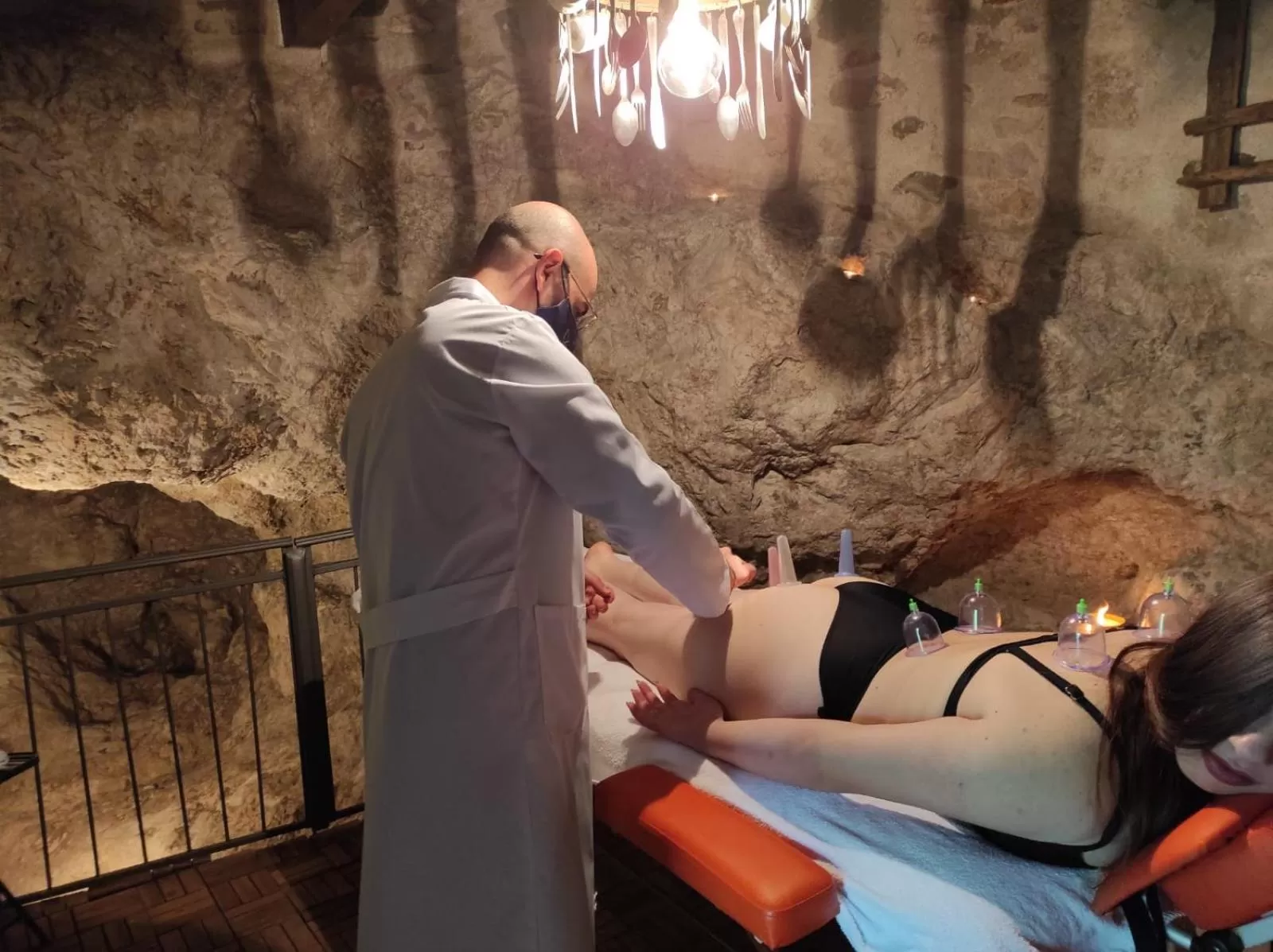 Spa and wellness centre/facilities in B&B La Voce del Fiume Dimora storica di Charme