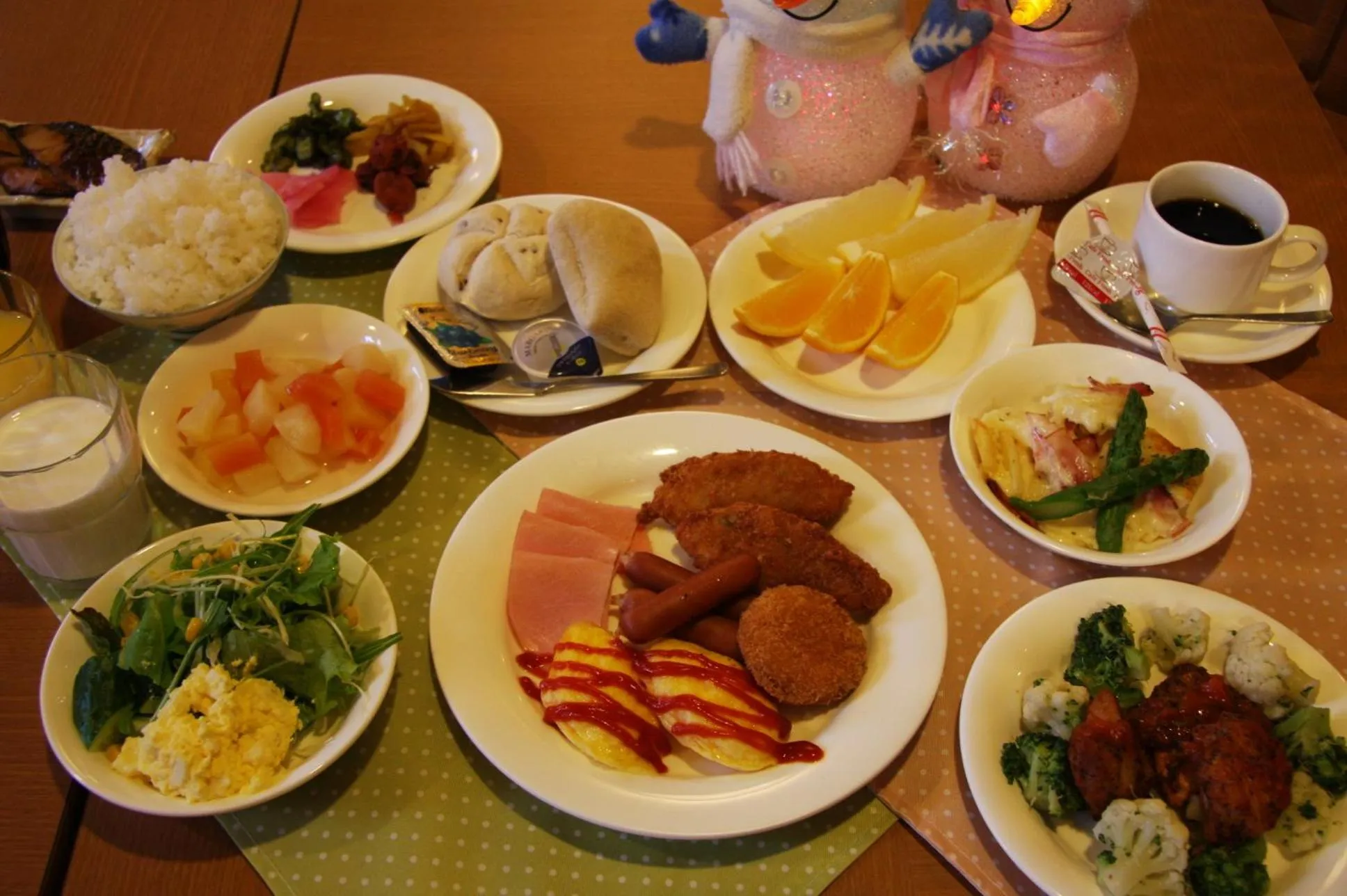 Food and drinks in Hotel Route-Inn Sapporo Chuo