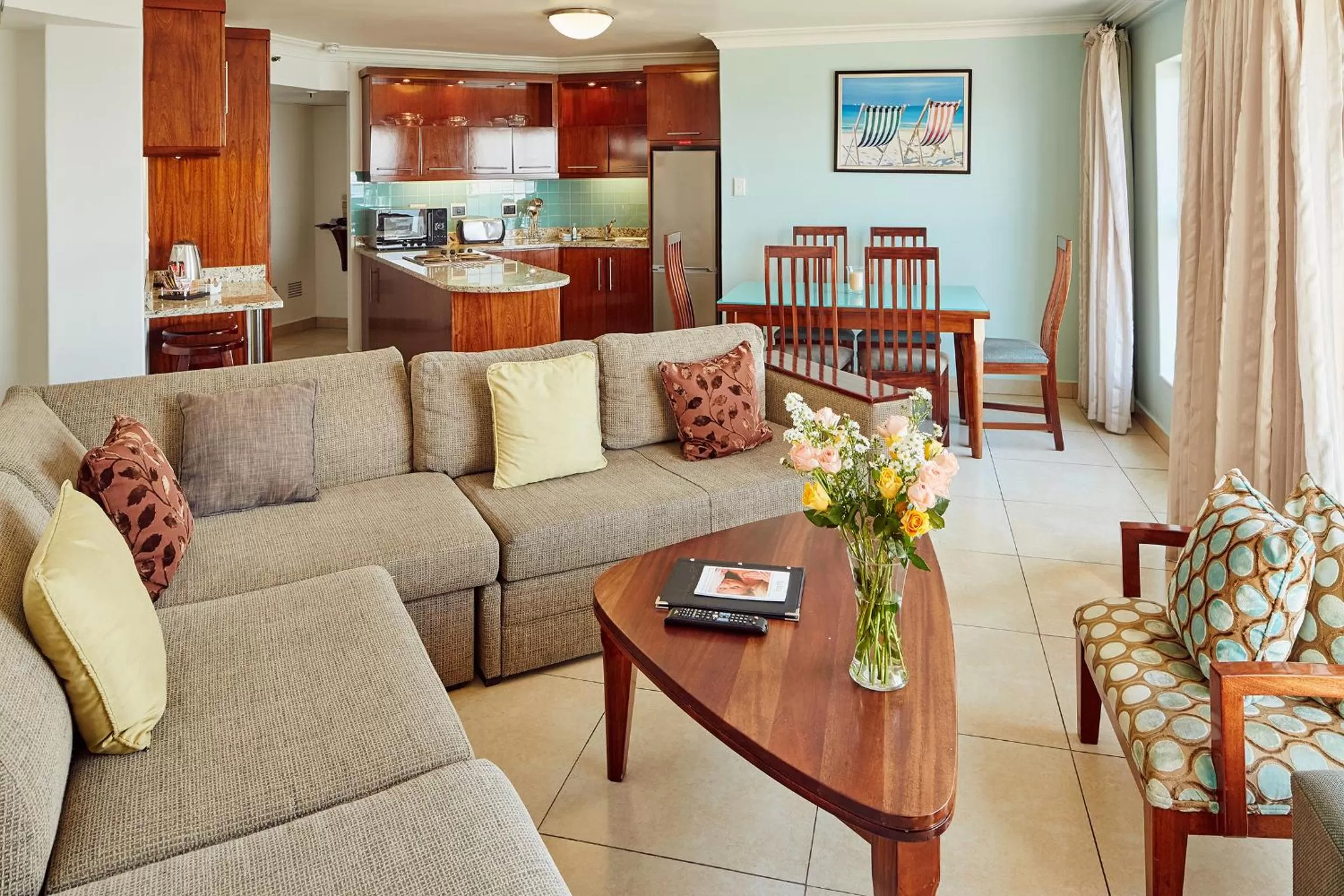 Living room in First Group The Palace All-Suite