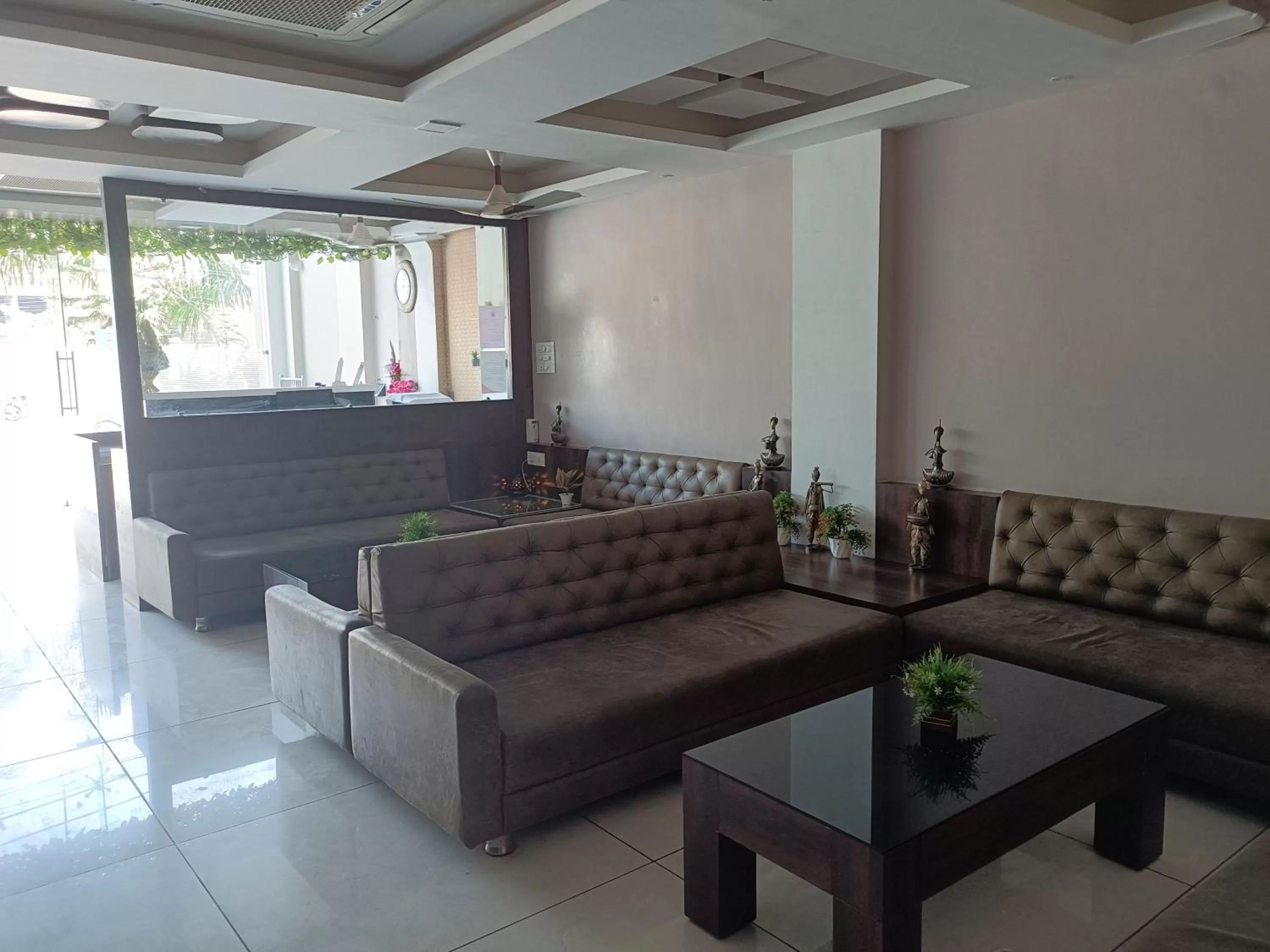 Lobby or reception in The Tripti Hotel & Banquets