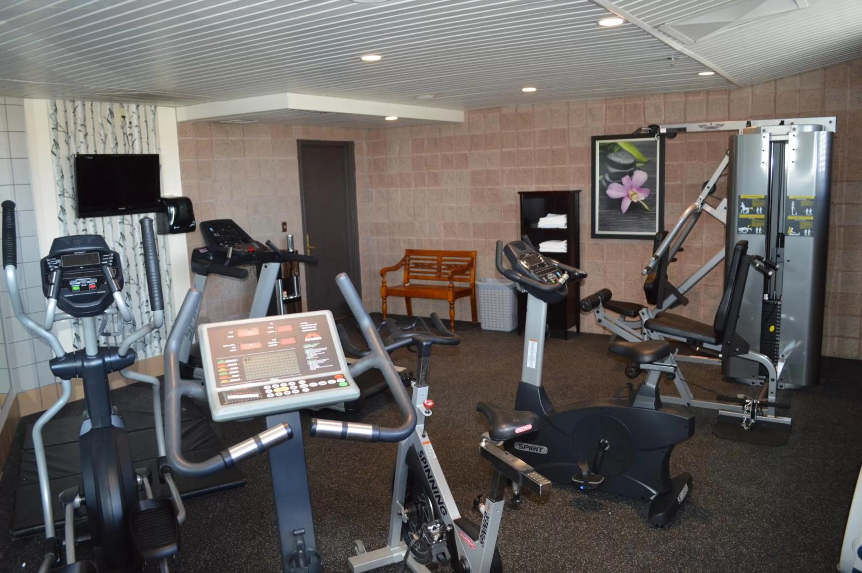 Fitness centre/facilities in Ramada Plaza by Wyndham Gatineau/Manoir du Casino