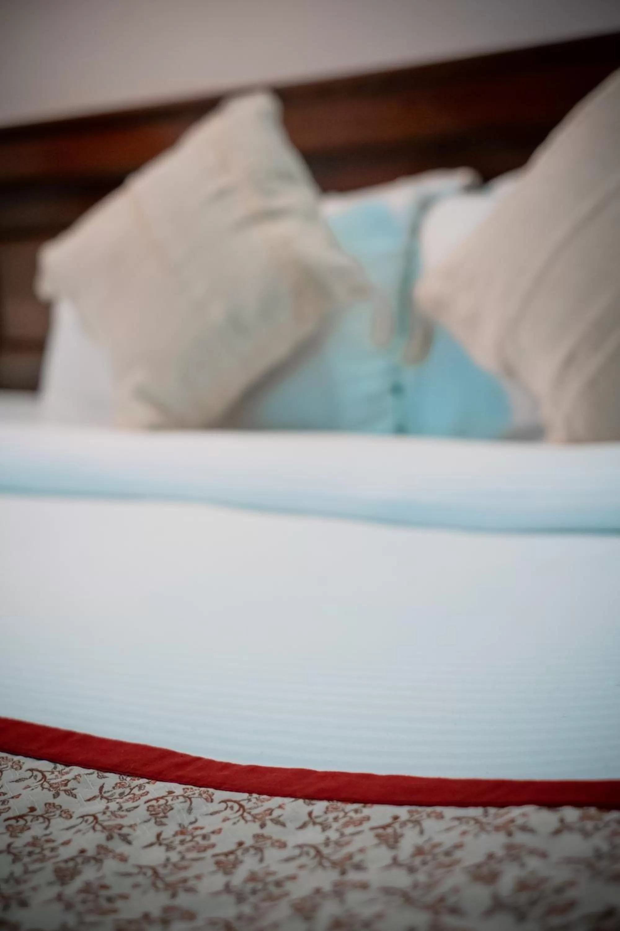 Bed in Bhikampur Lodge By Nine Hotels