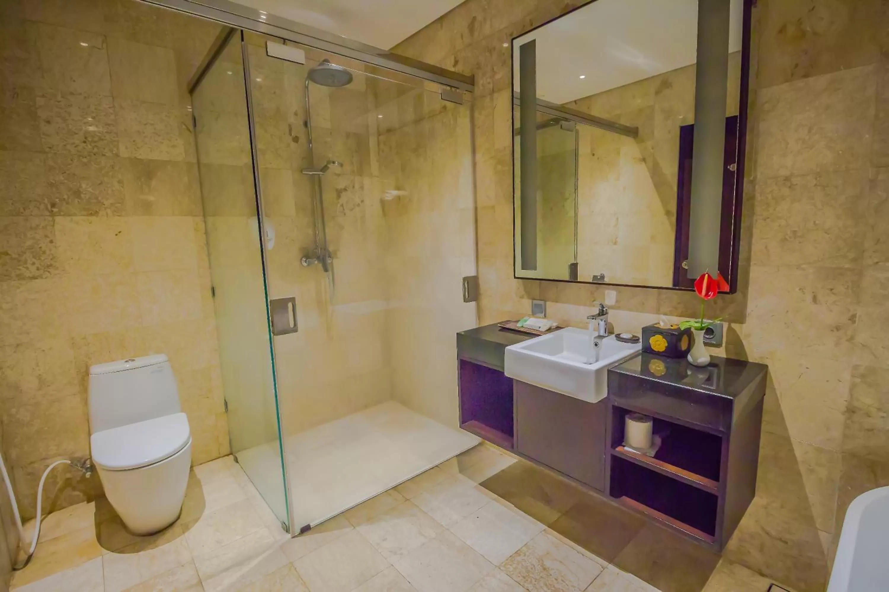 Shower in The Lokha Legian Resort & Spa