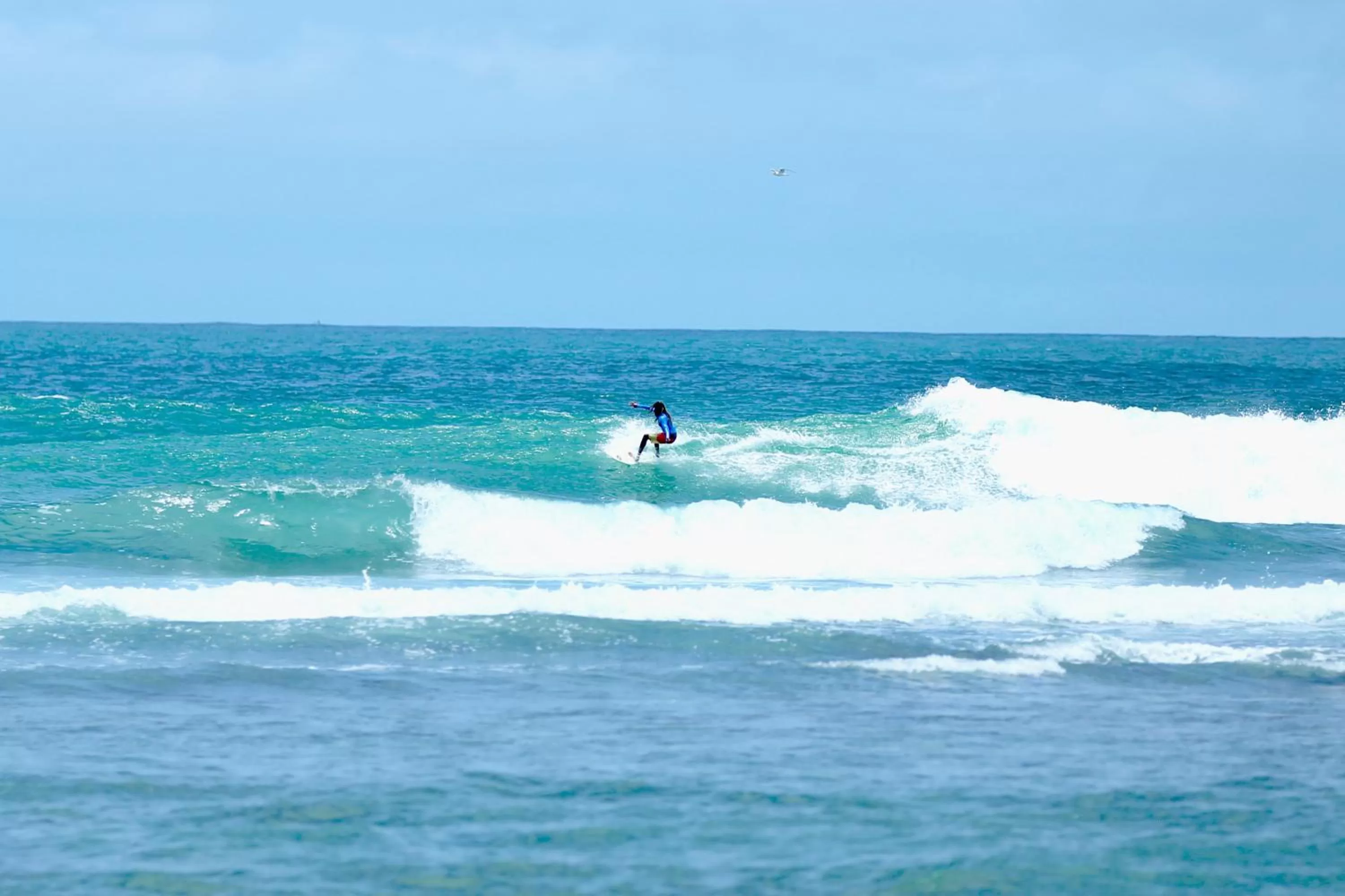 Sea view in Kaminrich Cottage