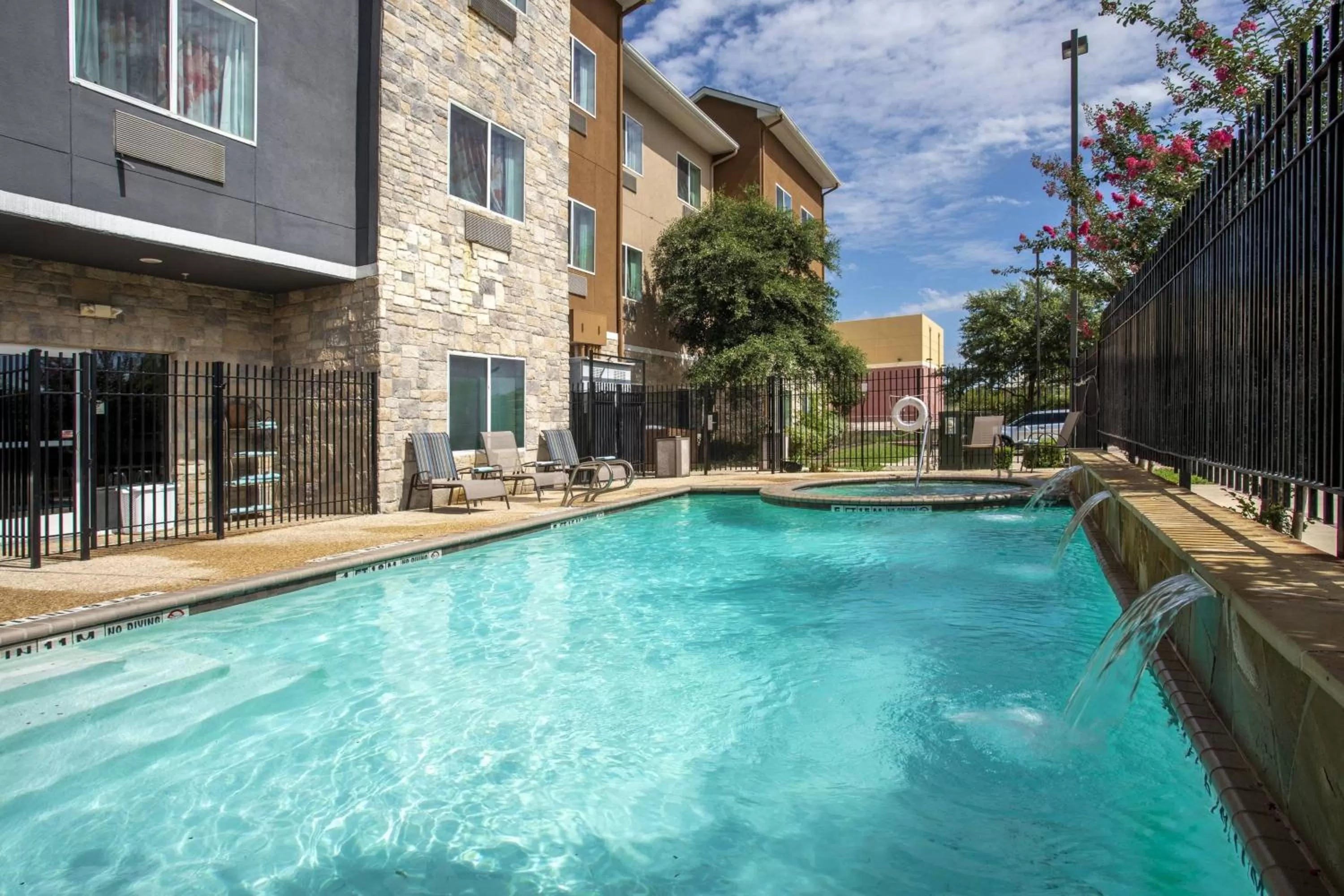 Swimming pool in Fairfield Inn and Suites by Marriott San Antonio Boerne