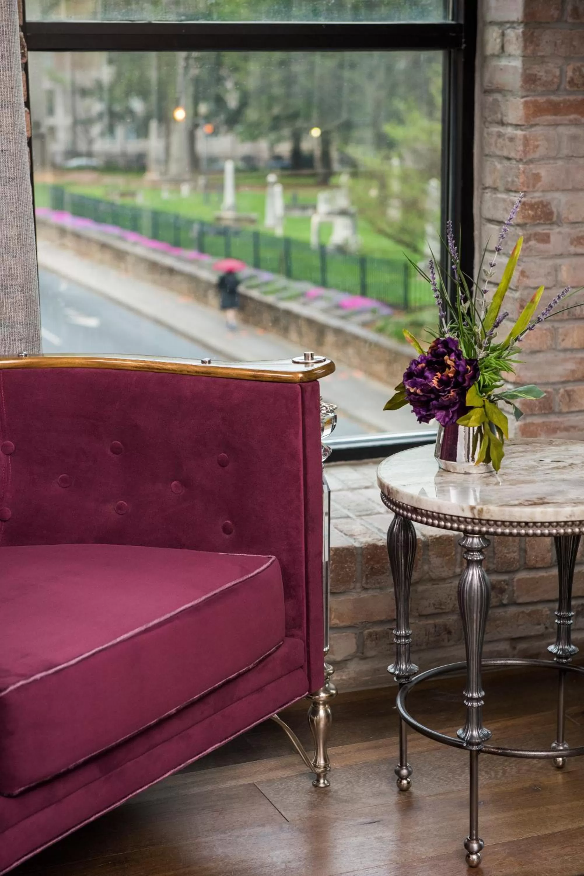 Seating area in The Ivey's Hotel