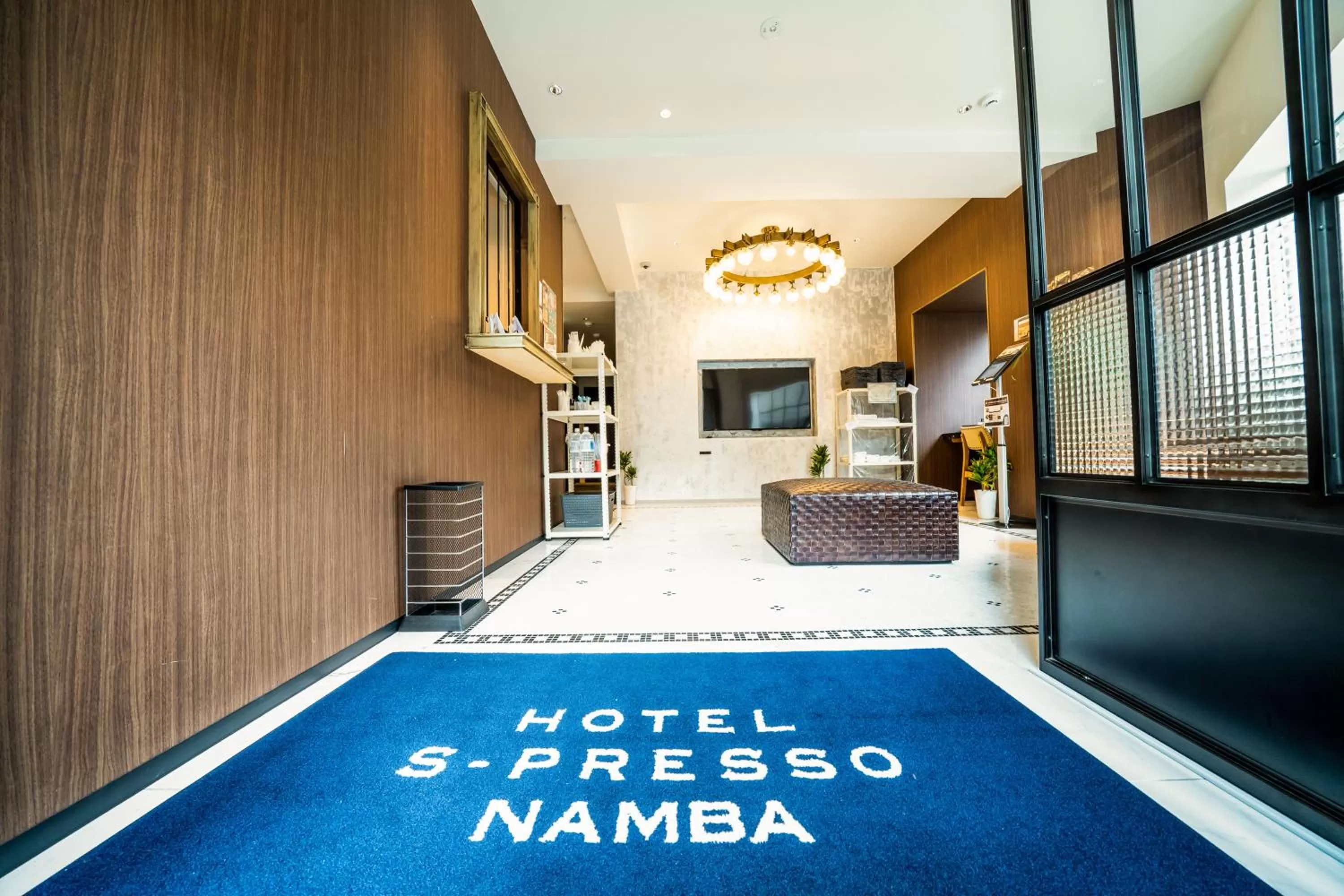 Facade/entrance, Bed in Hotel S-Presso Namba