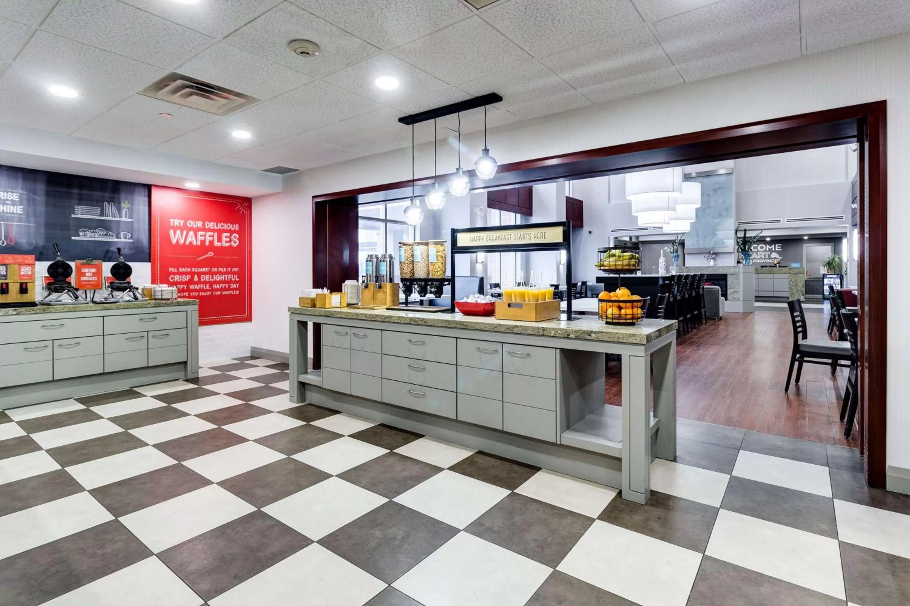 Breakfast in Hampton Inn & Suites by Hilton Brantford
