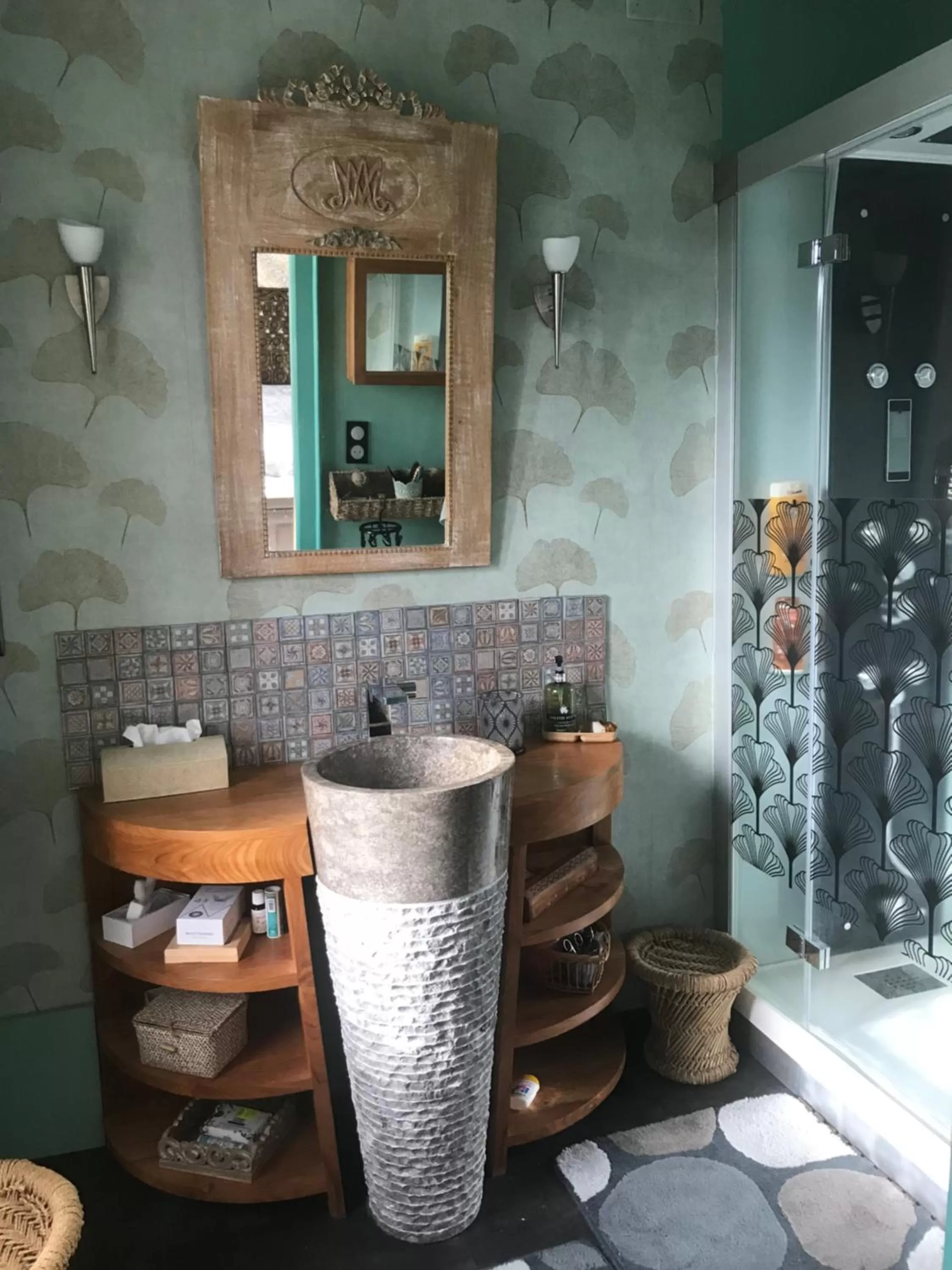 Bathroom in Au temps suspendu