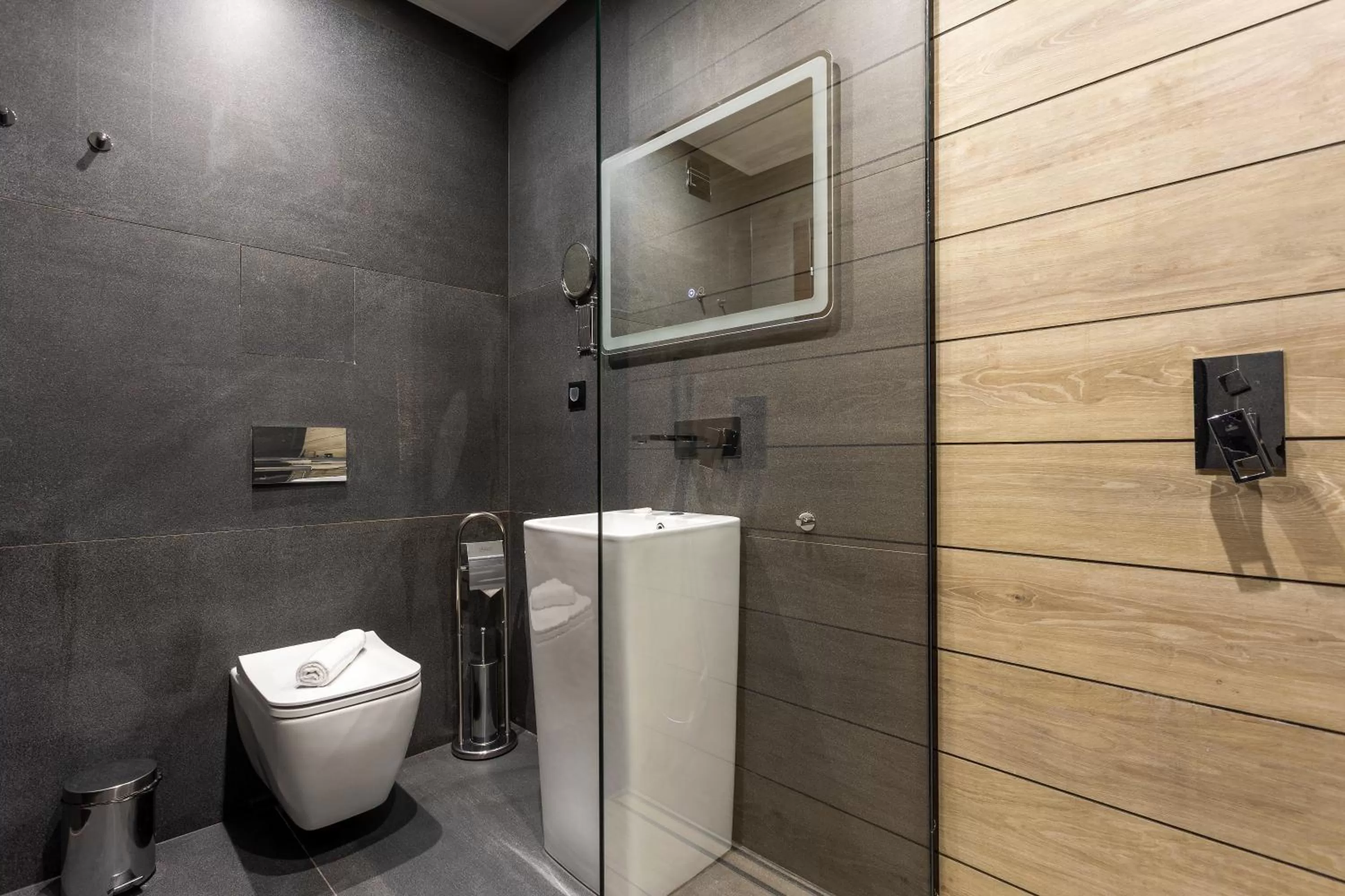 Bathroom in Abrazo Sofia Hotel by HMG