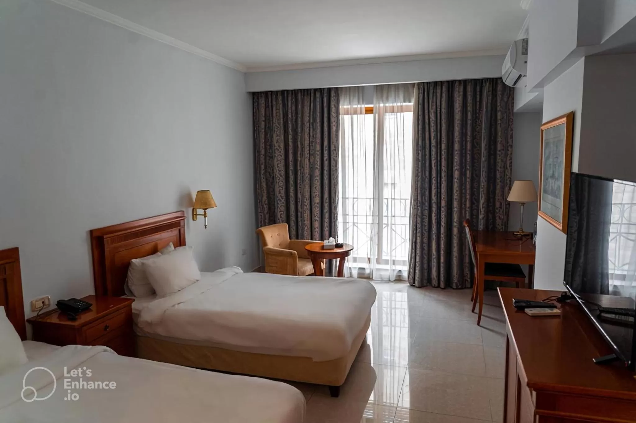 Bedroom, Bed in Guest House Hotel Amman by FHM