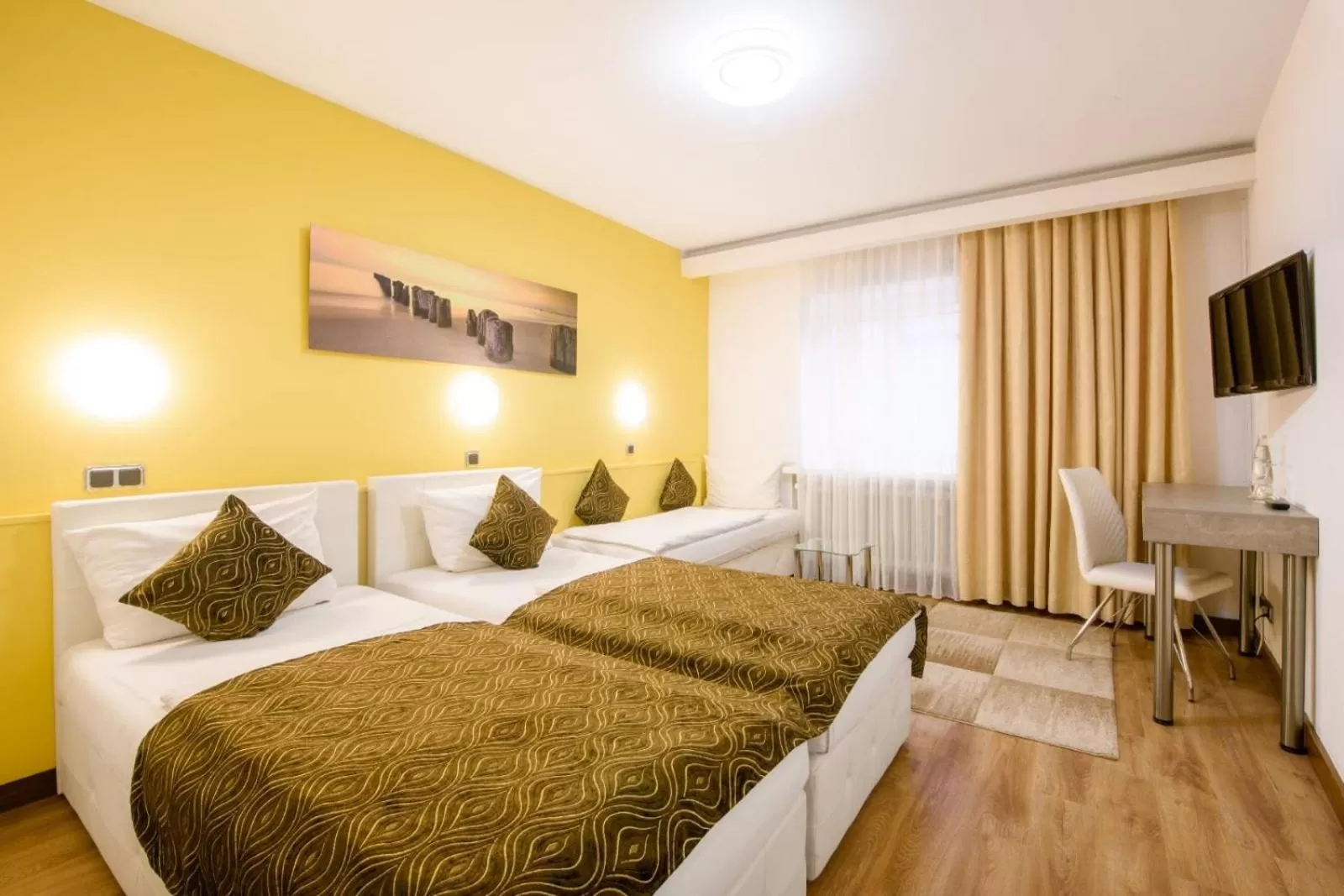 Bed in Hotel Rivoli Charme