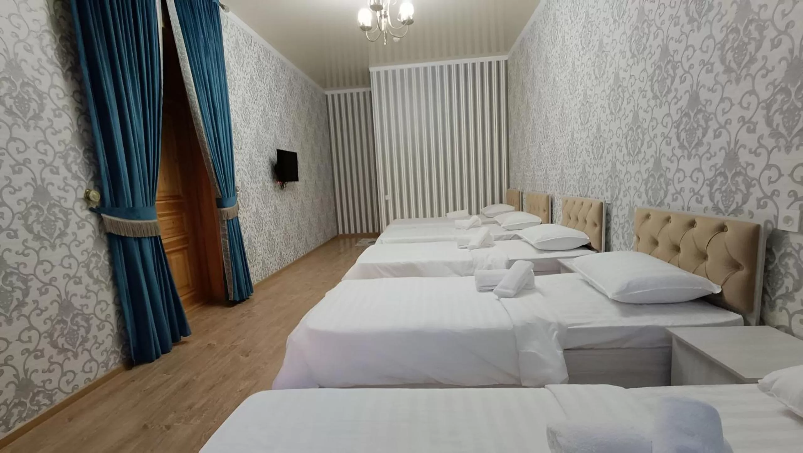 Bed in Aminabonu Hotel