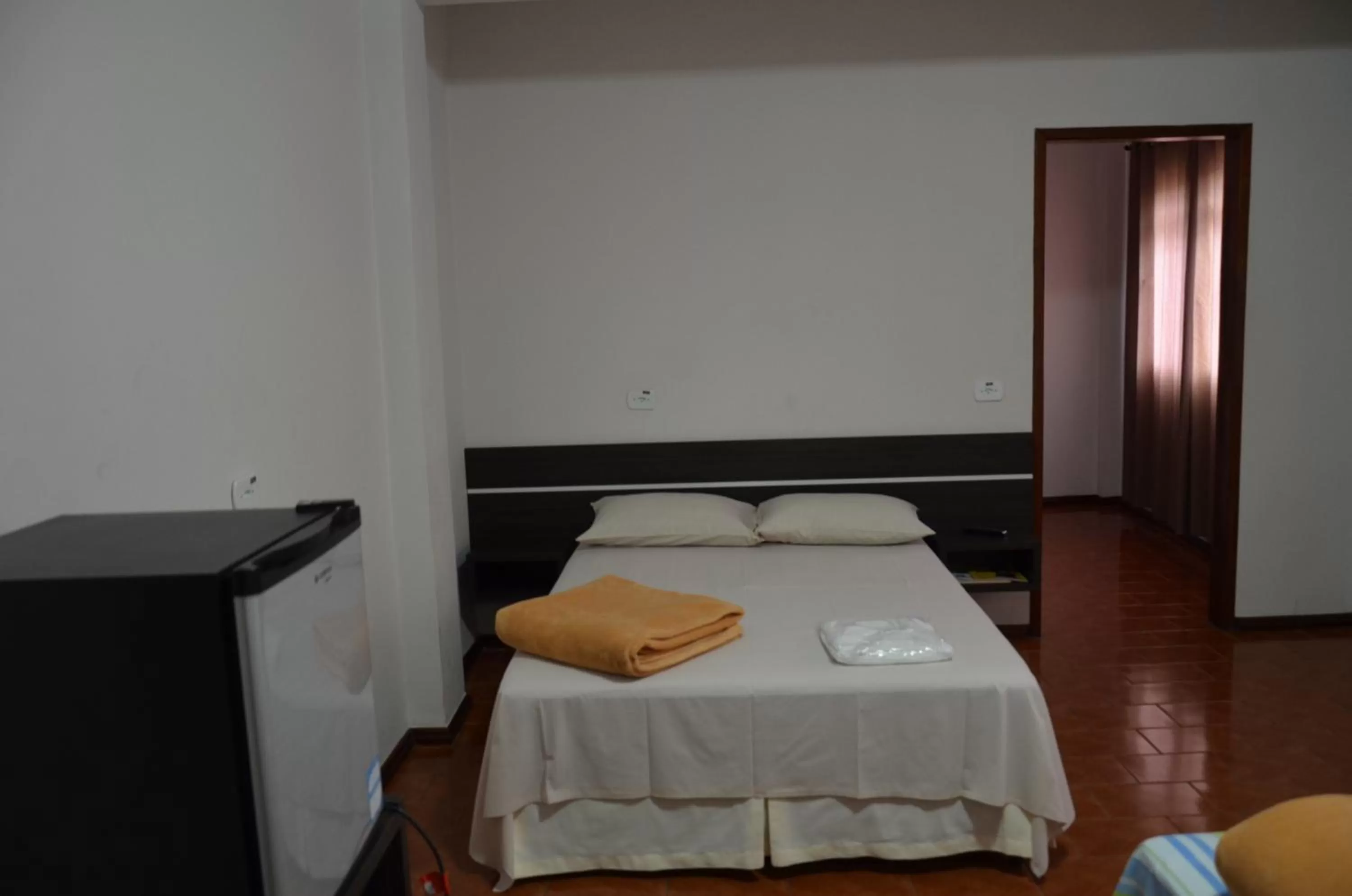 Bed in Hotel Paradizzo