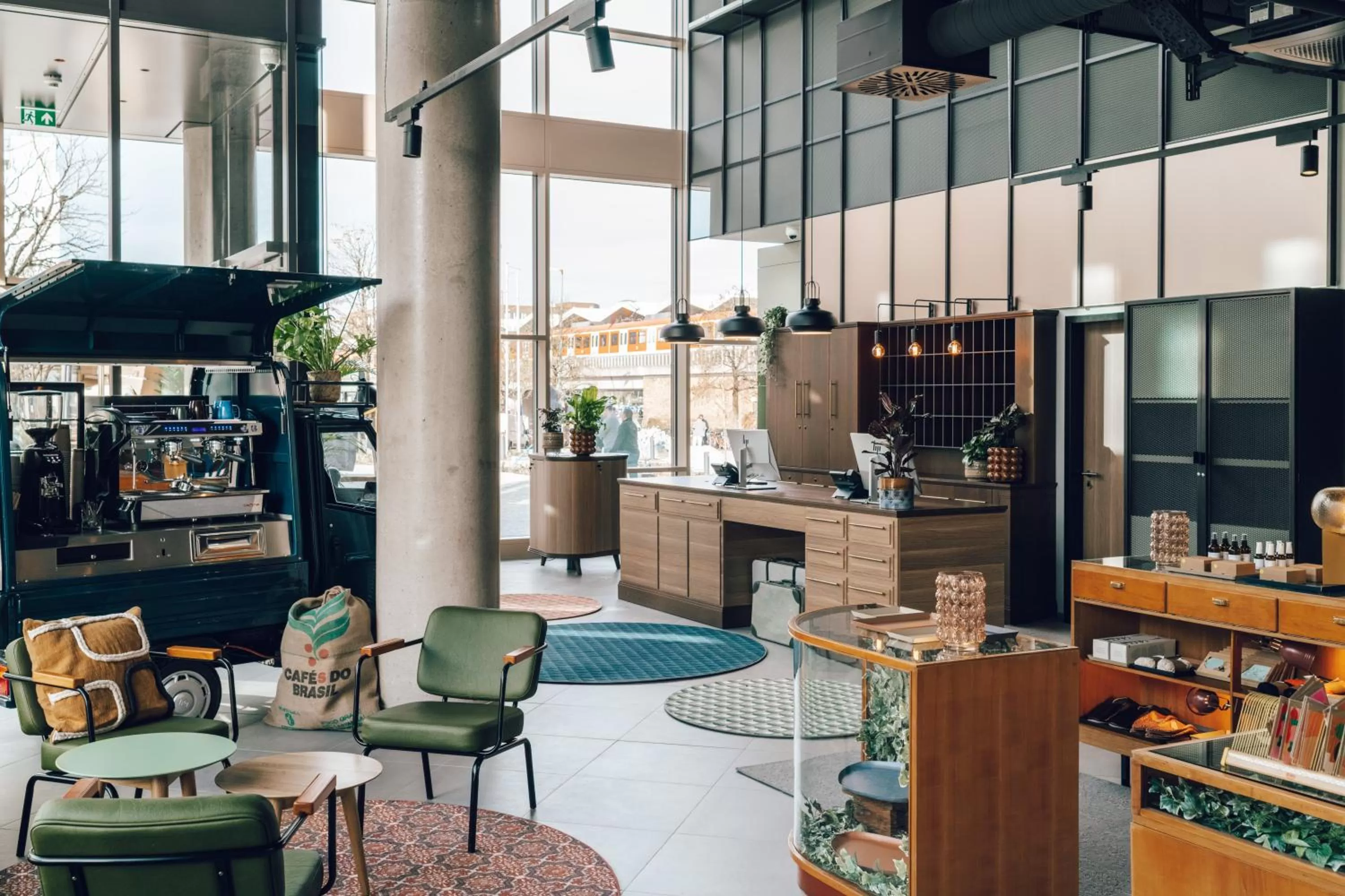 Lobby or reception in Revo Munich