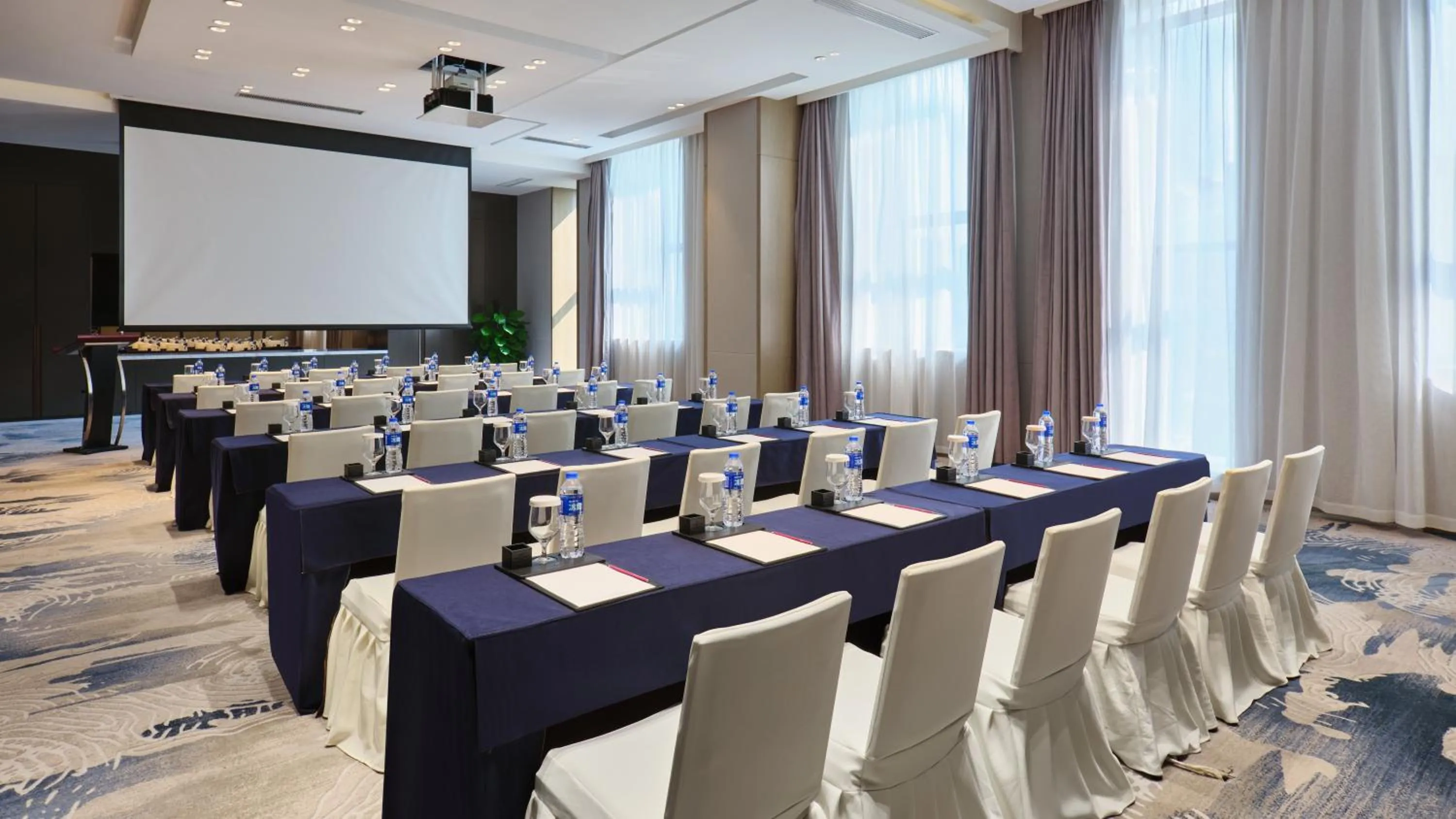 Meeting/conference room in Crowne Plaza Wuhan Development Zone by IHG