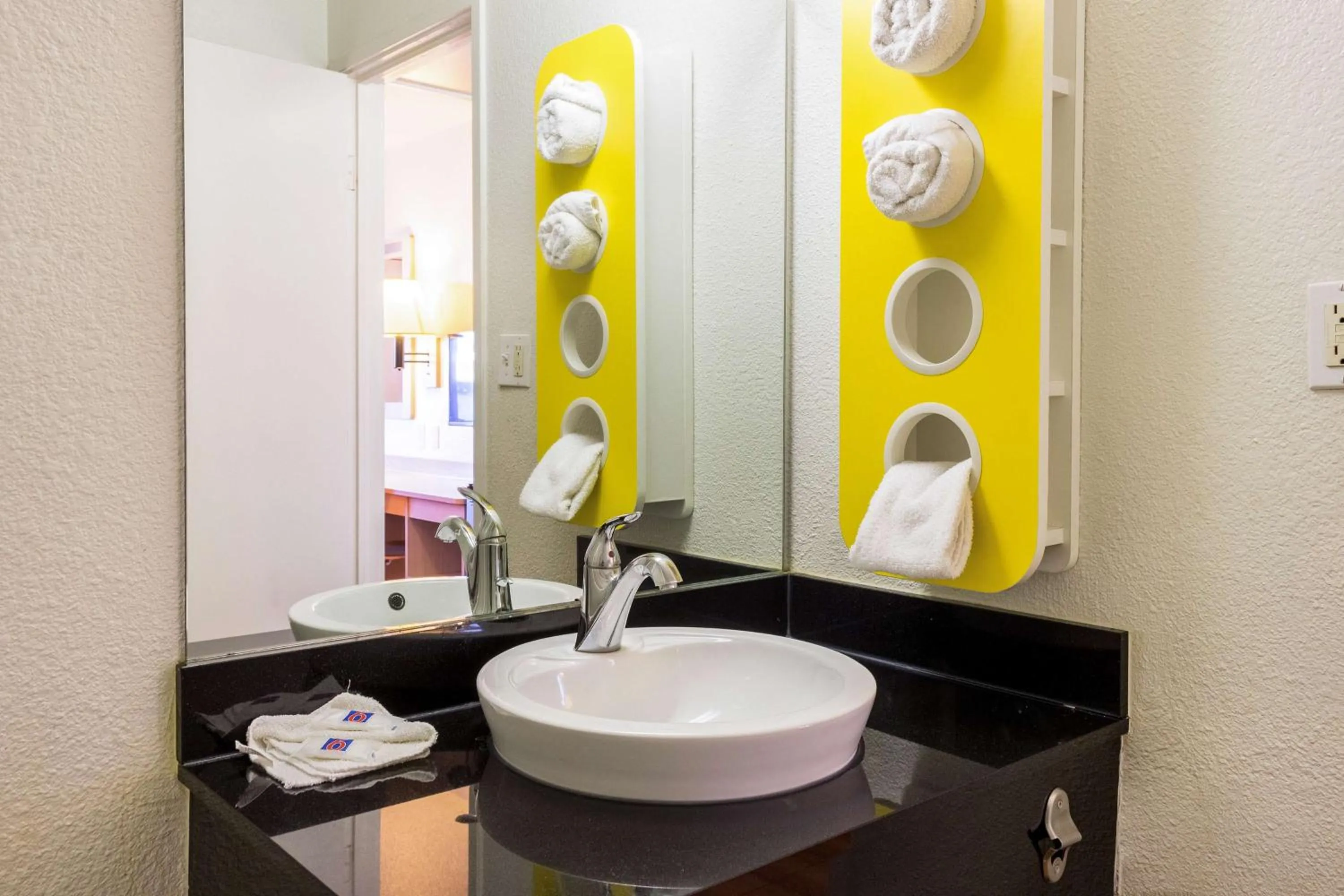 Bathroom in Motel 6-Mojave, CA