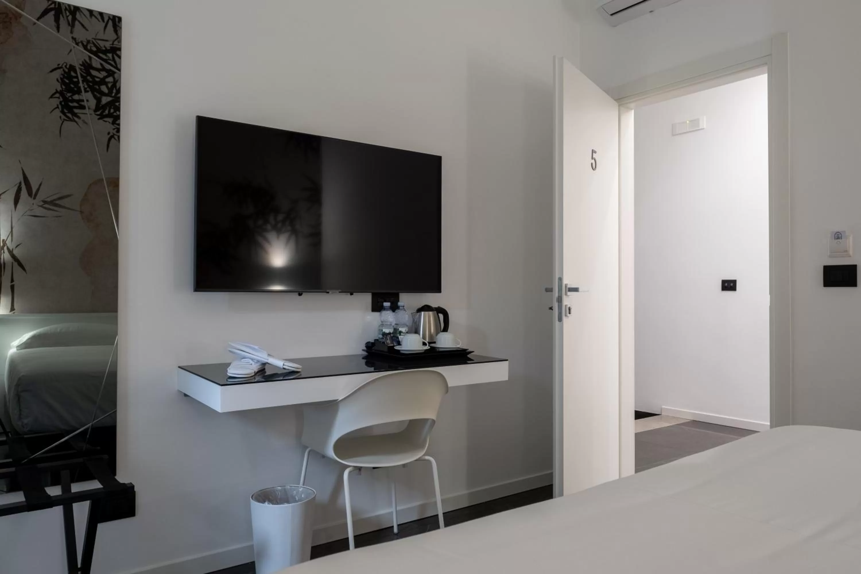 Bed in Domea Superior Rooms Bed and Breakfast