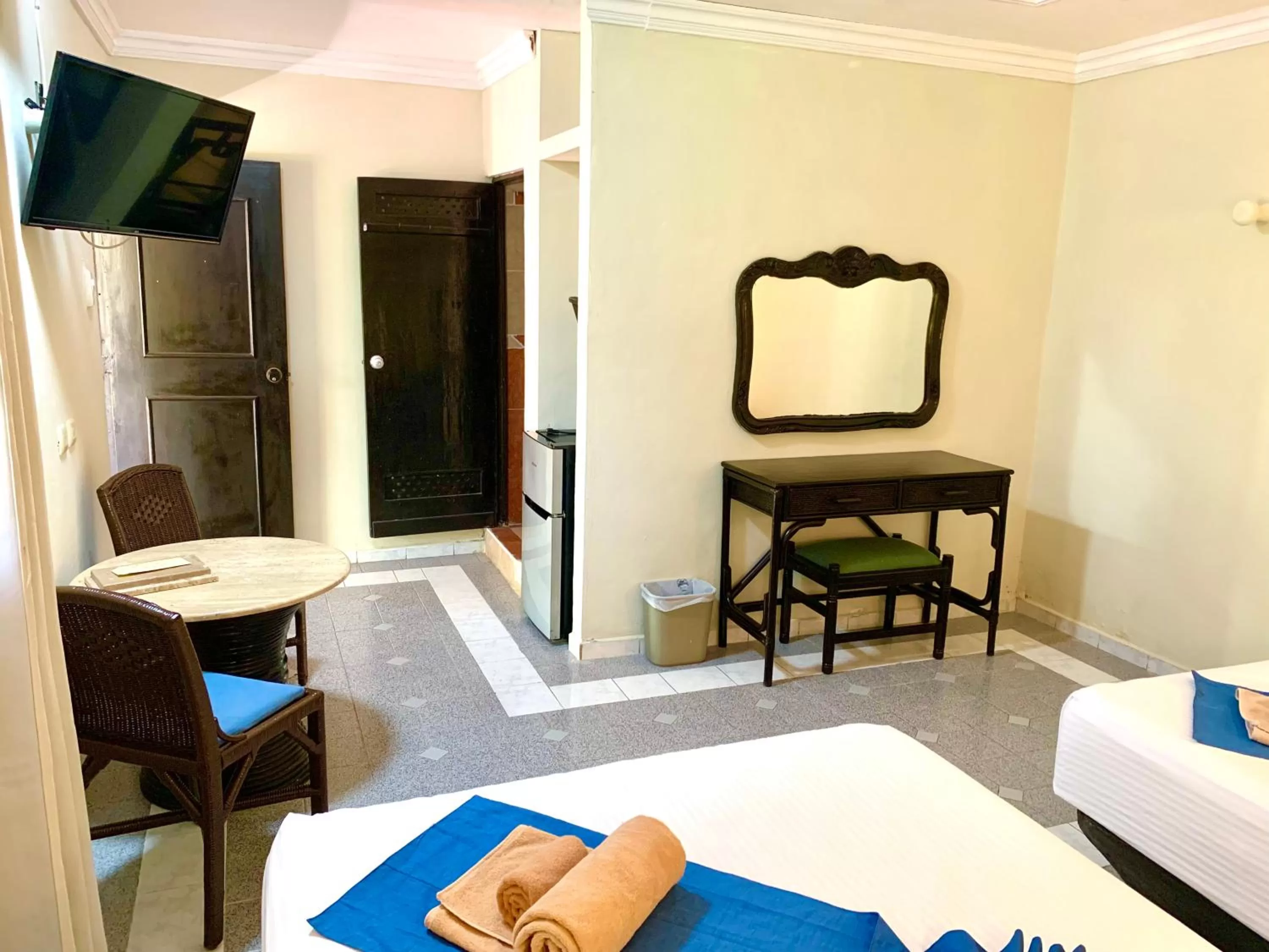 Bed in Hotel Green River