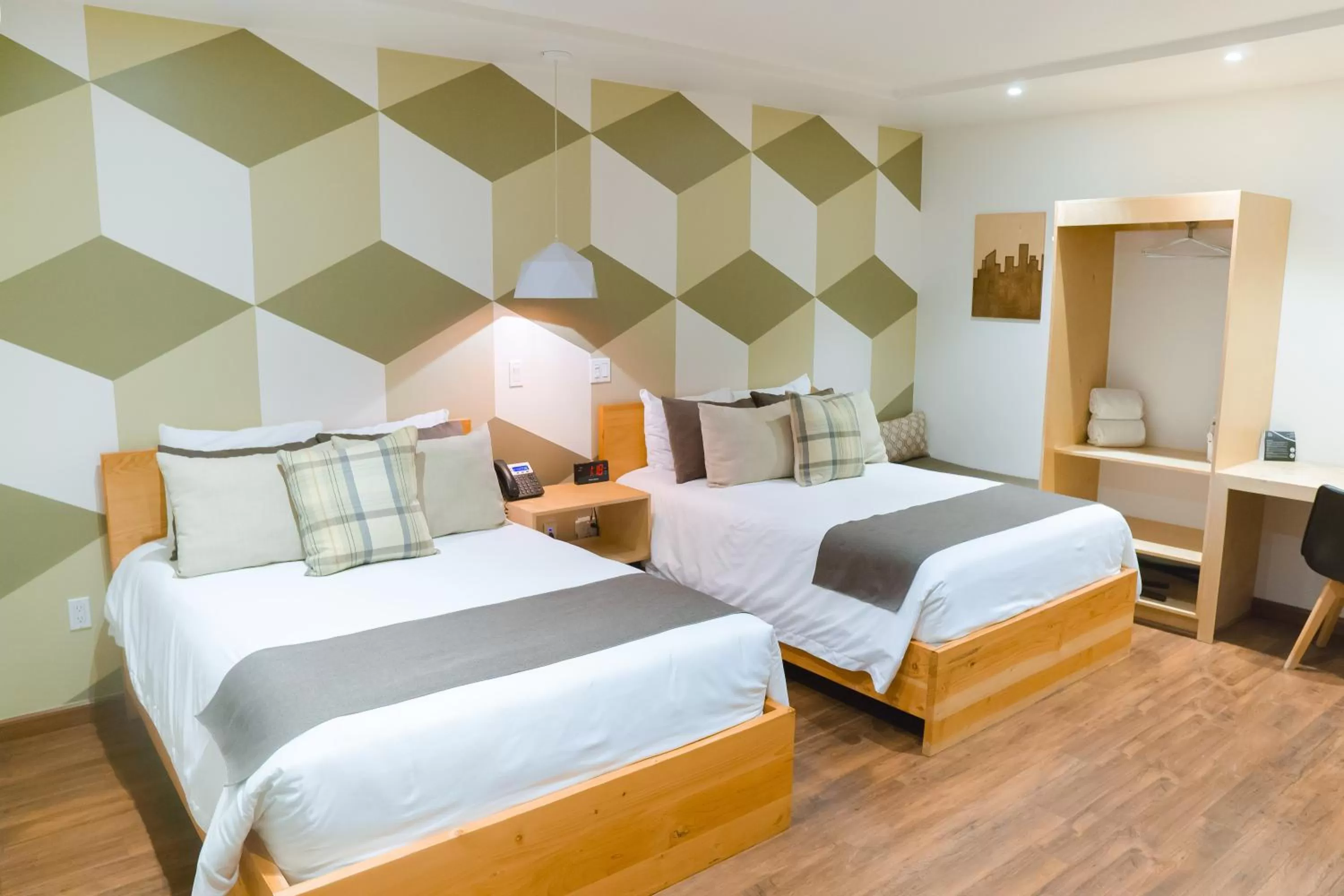 Bed in Alou Hotel Boutique