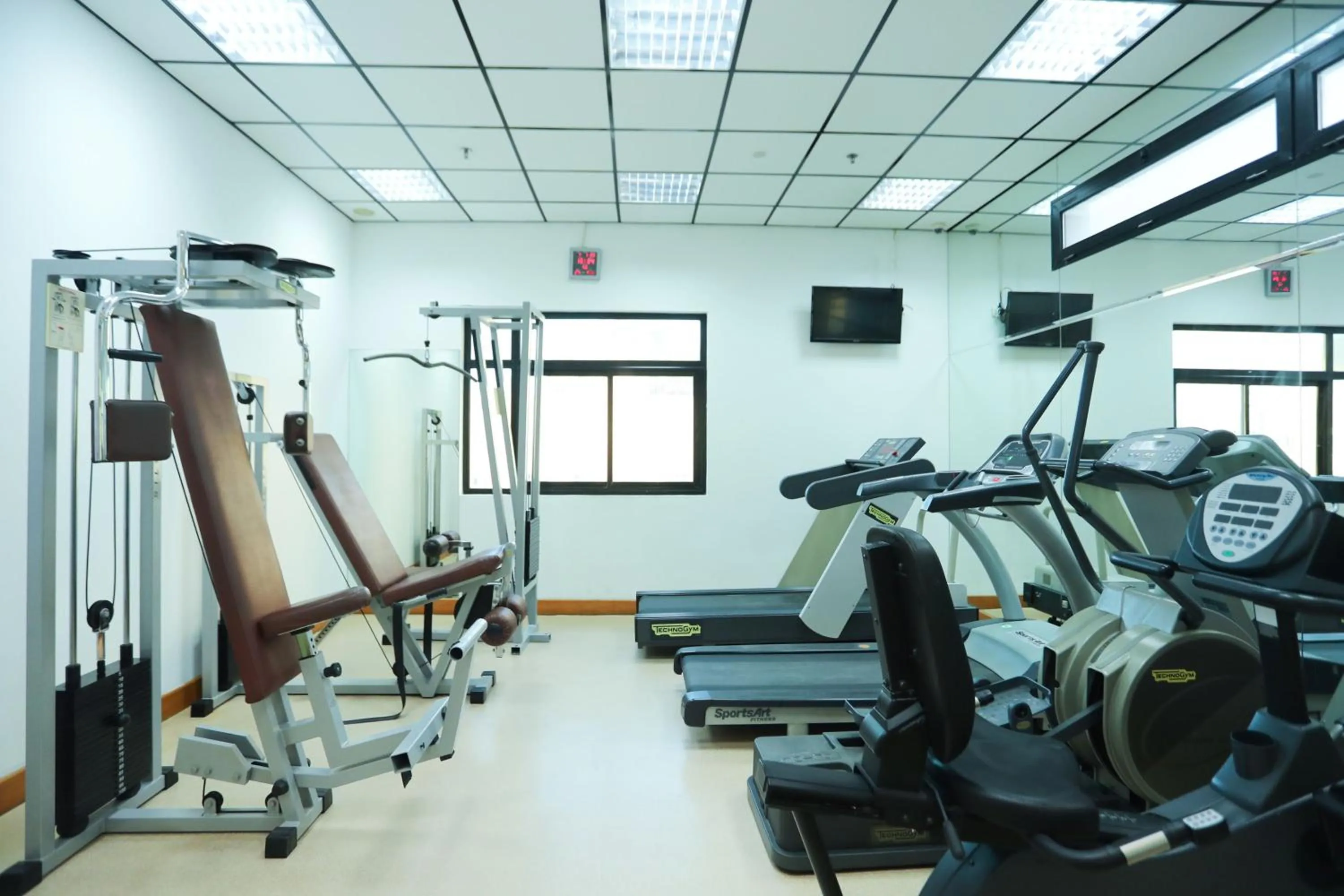 Fitness centre/facilities in One Pavilion Luxury Serviced Apartments