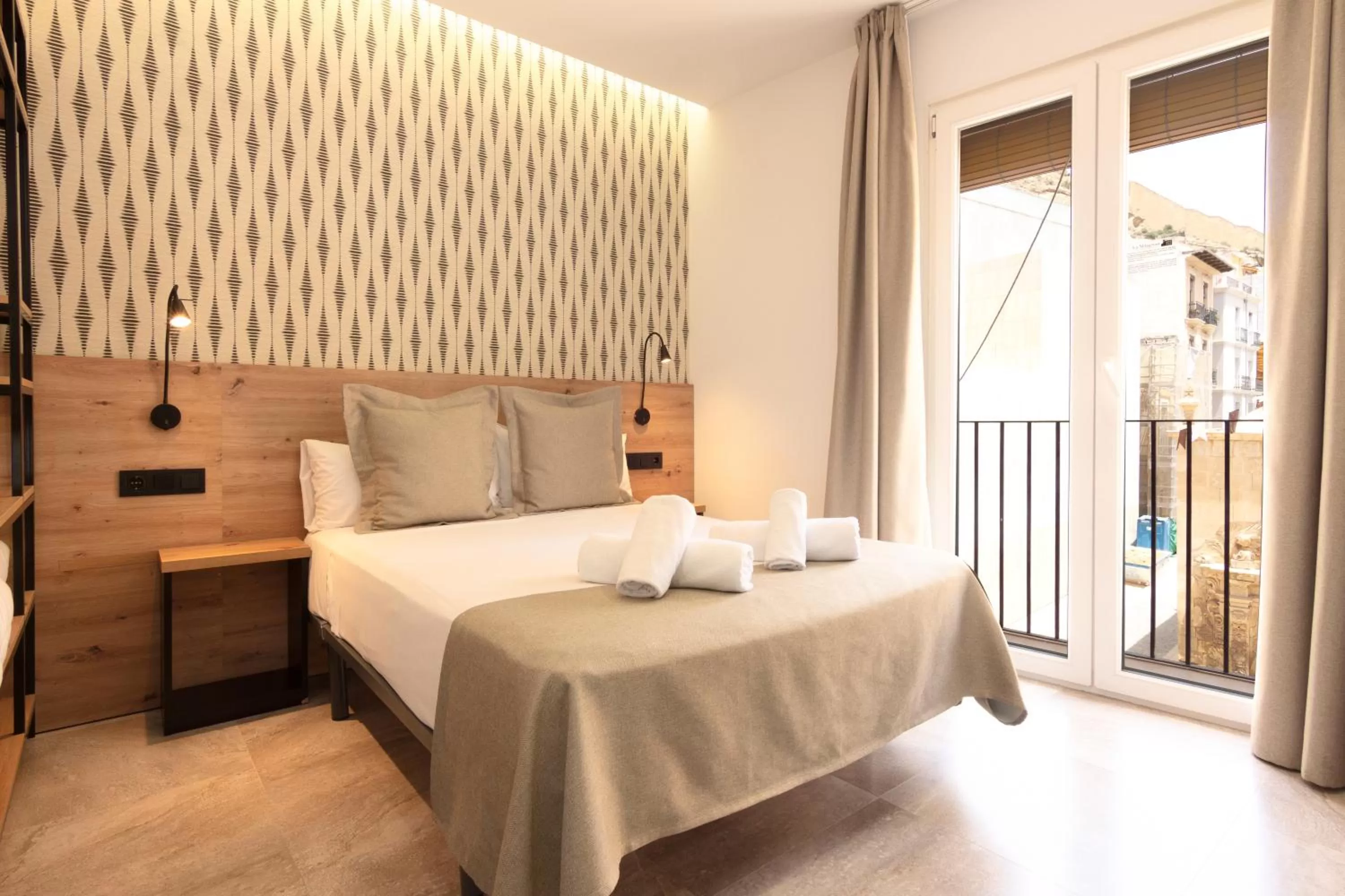 Bed in Hotel La Milagrosa