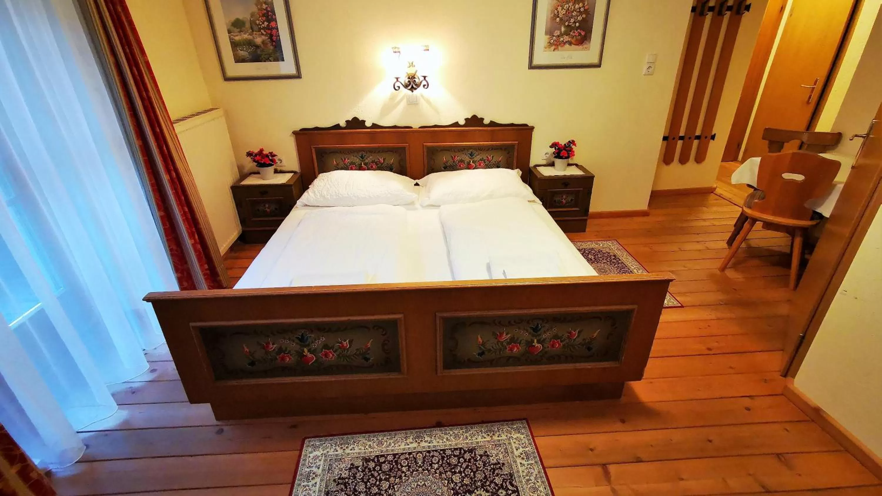 Bedroom, Bed in Gasthof Geronimo