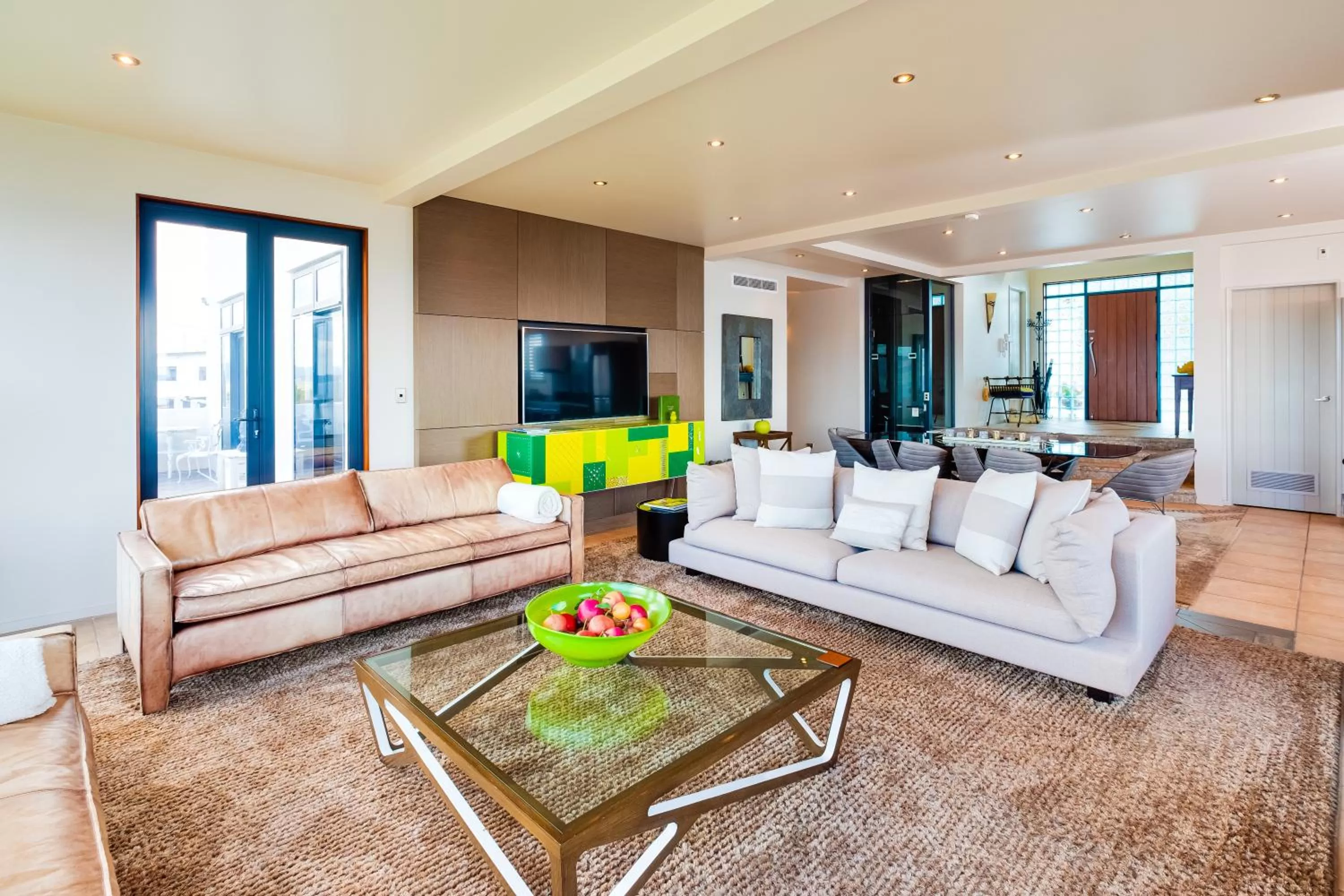 Living room in On The Point - Lake Rotorua