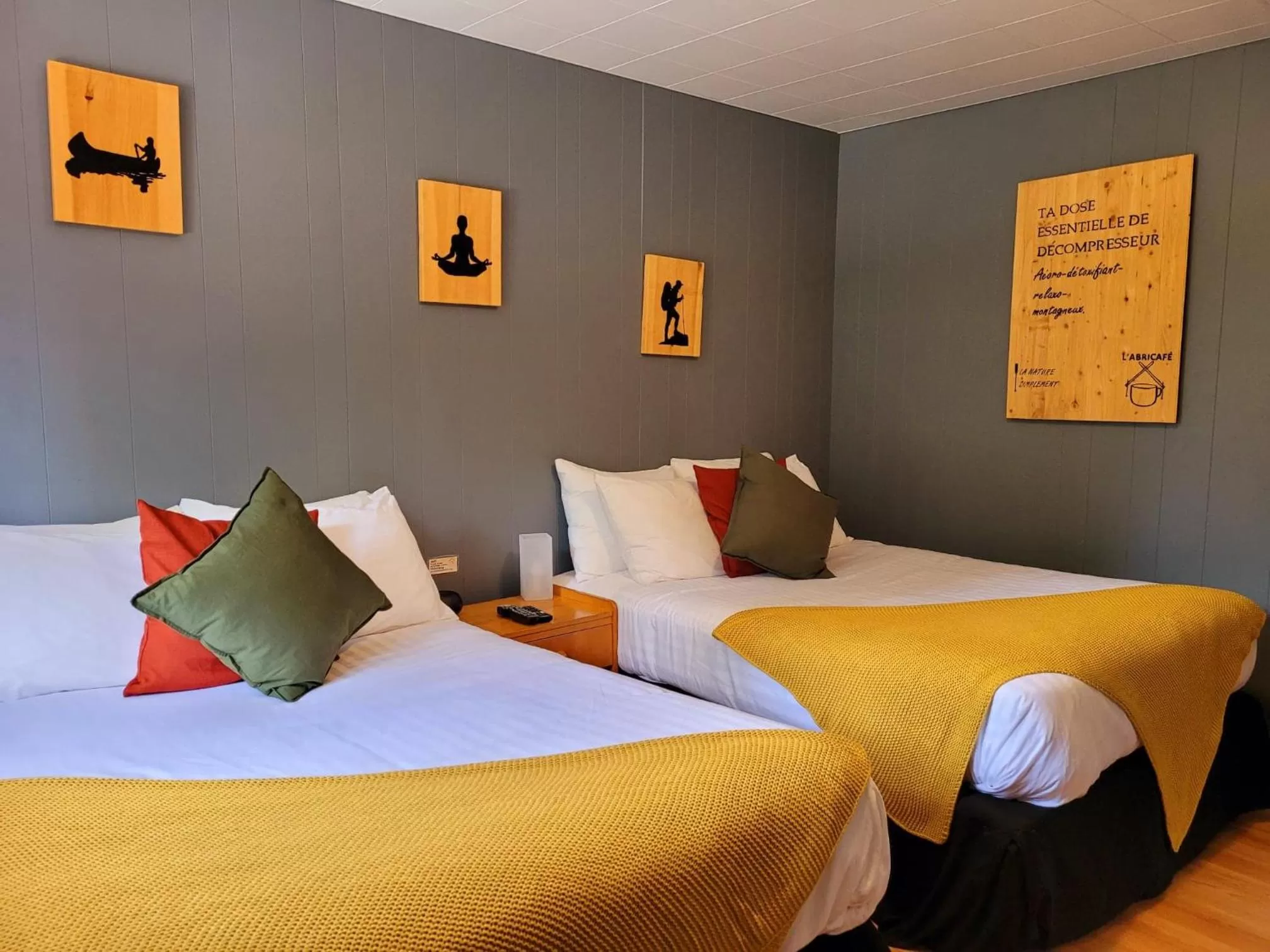 Classic Quadruple Room in Motel Abricafé