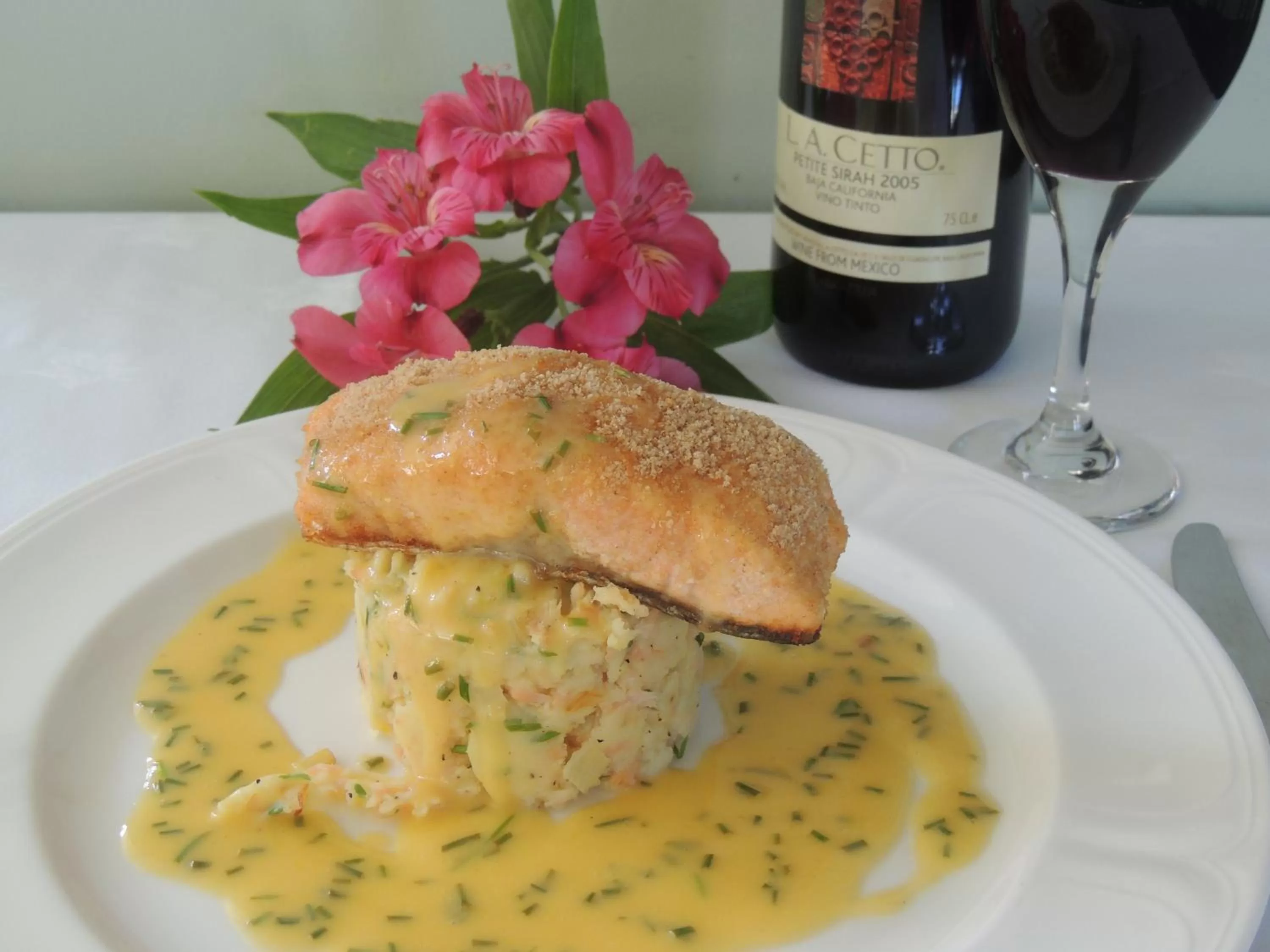 Food close-up in The Orkney Hotel