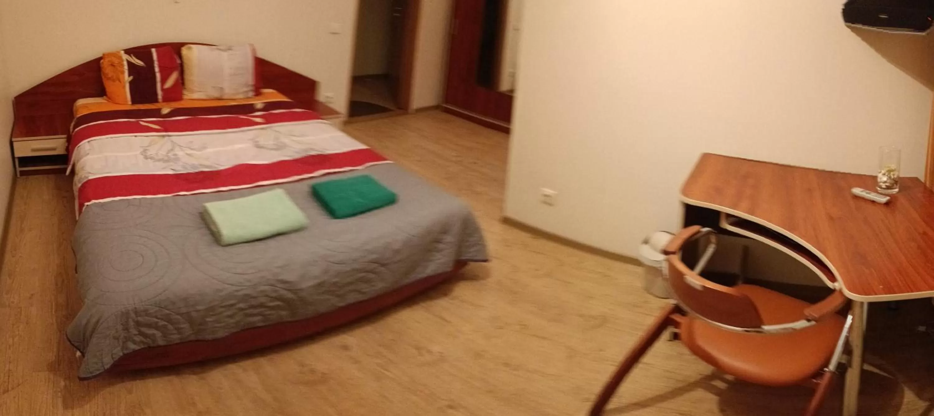 Bedroom, Bed in Rugelis