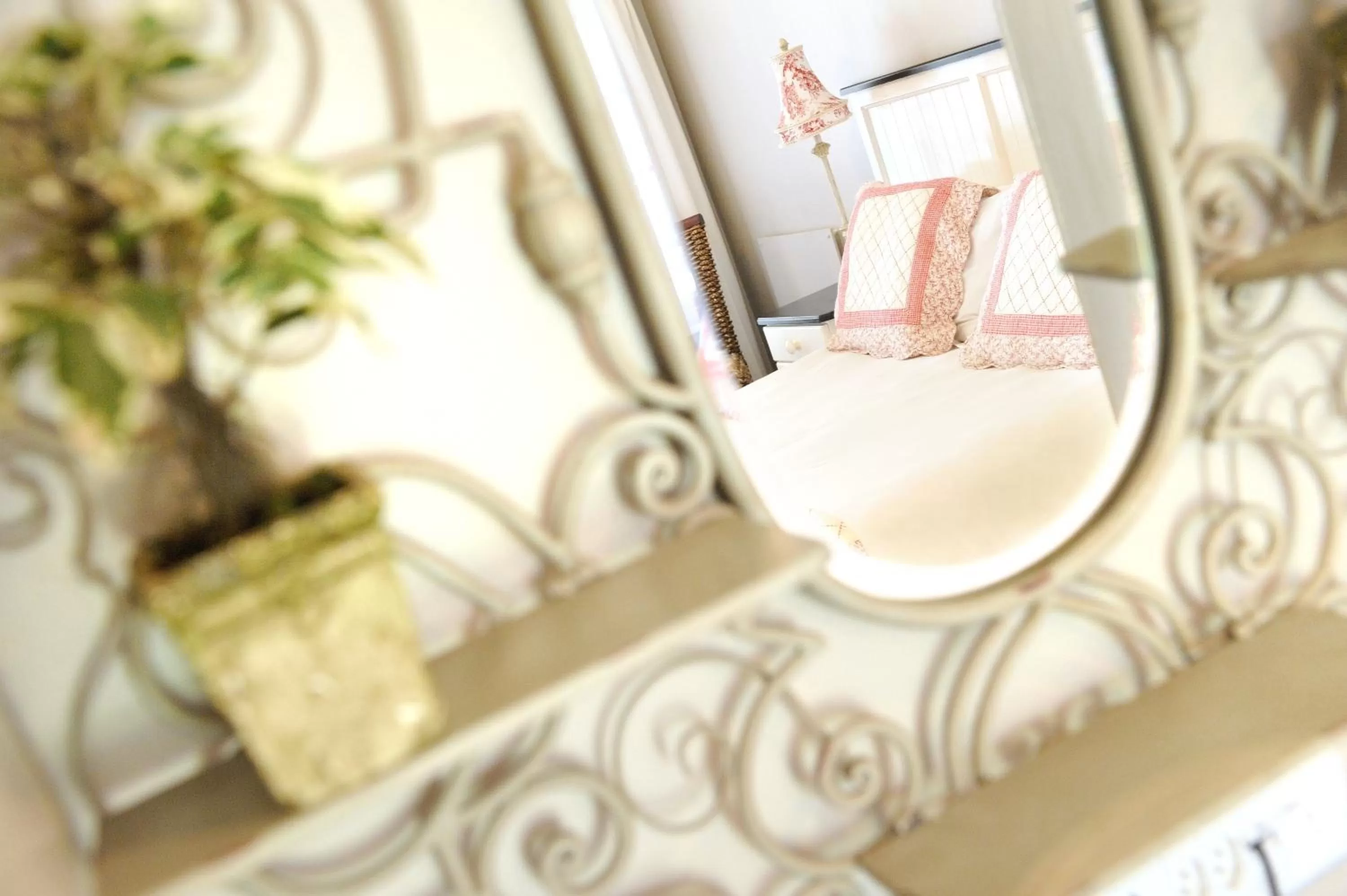 Decorative detail, Bed in Beachwalk Bed and Breakfast - #Solar Energy #No Loadshedding