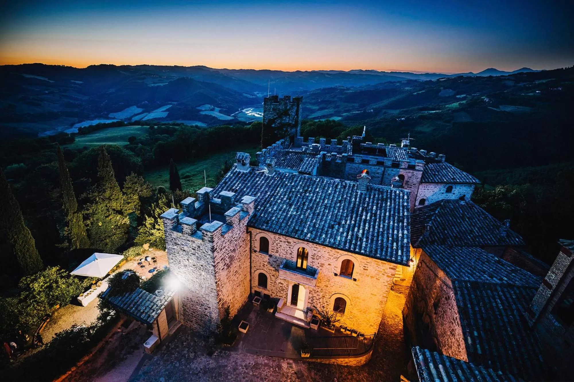 Landmark view in Castello Di Giomici
