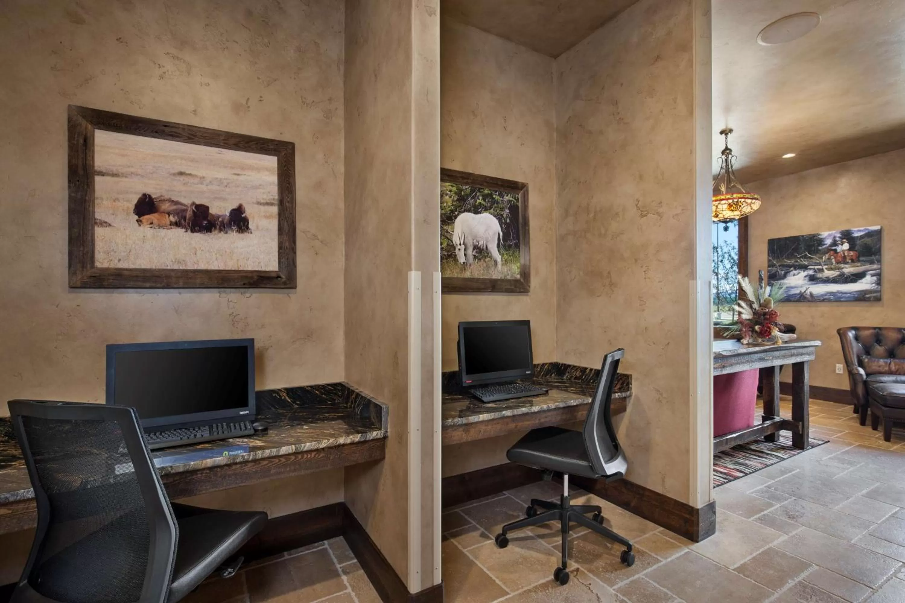 On site in Glacier International Lodge