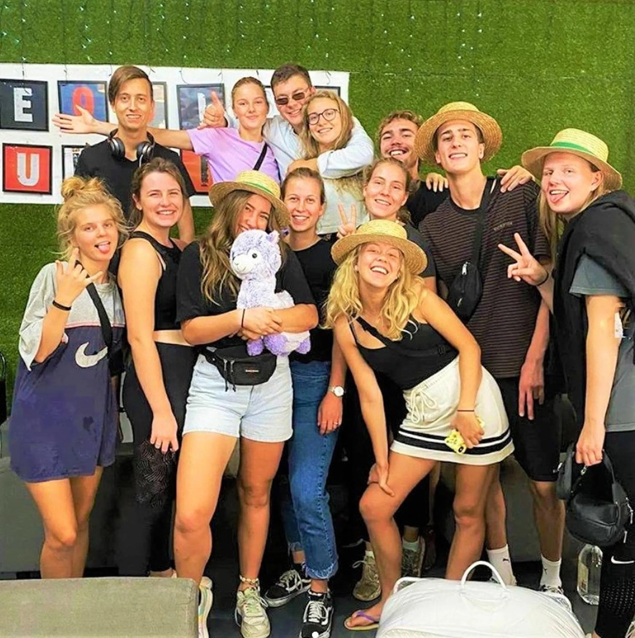 Seating area in Tequila Sunrise Hostel Adelaide