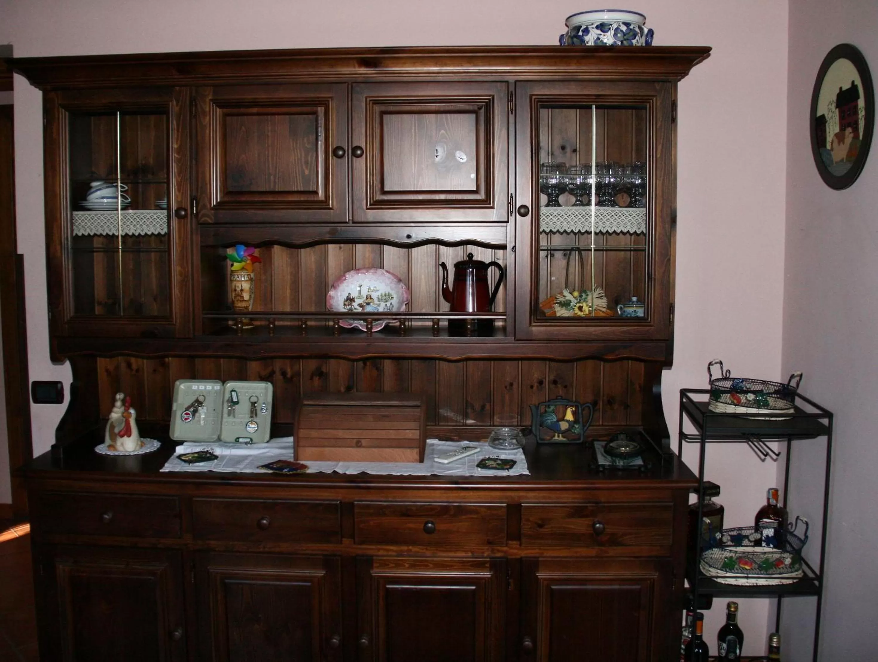 Lounge or bar in B&B Etna Country