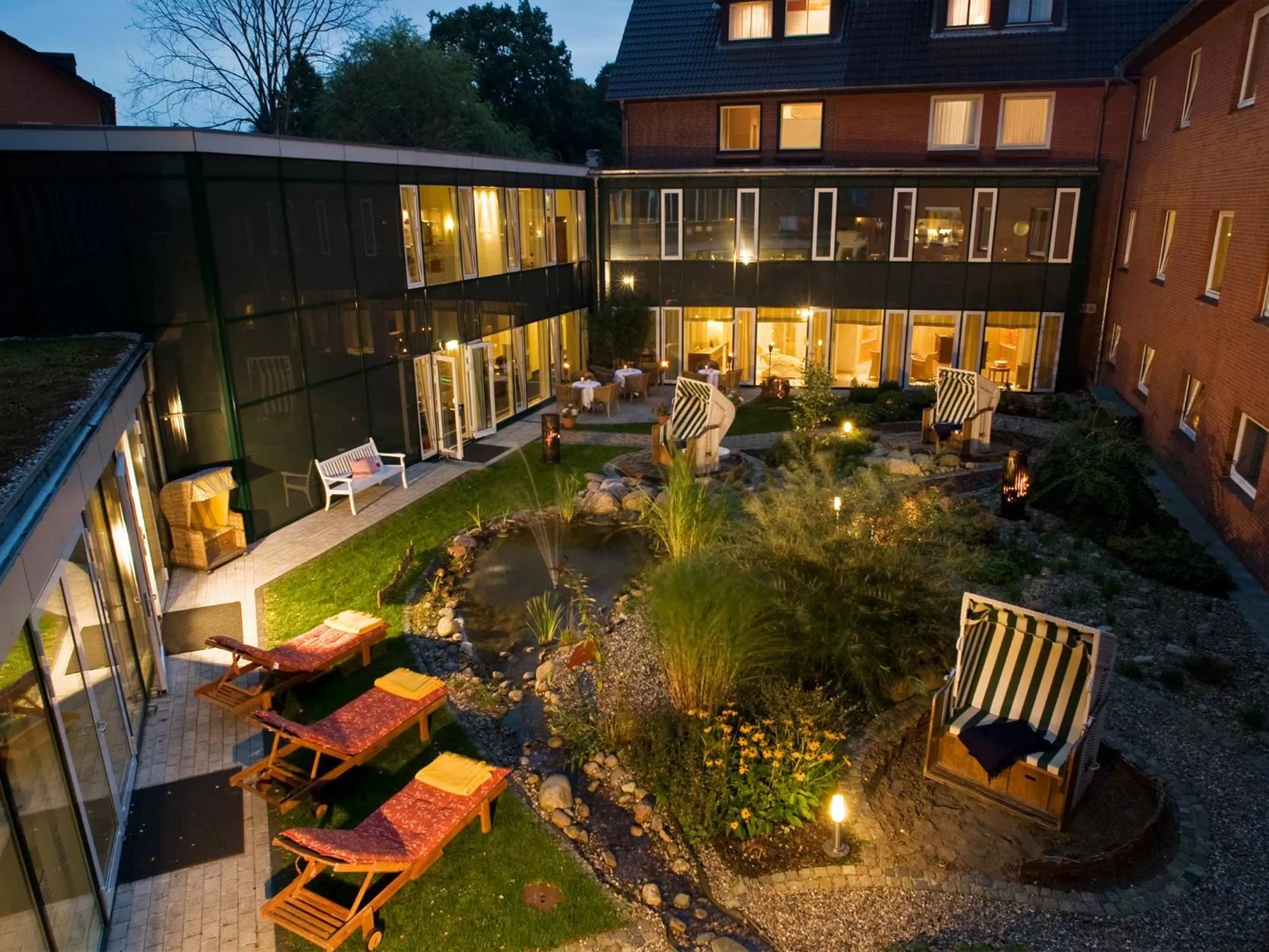 Patio in Hotel Birke, Ringhotel Kiel