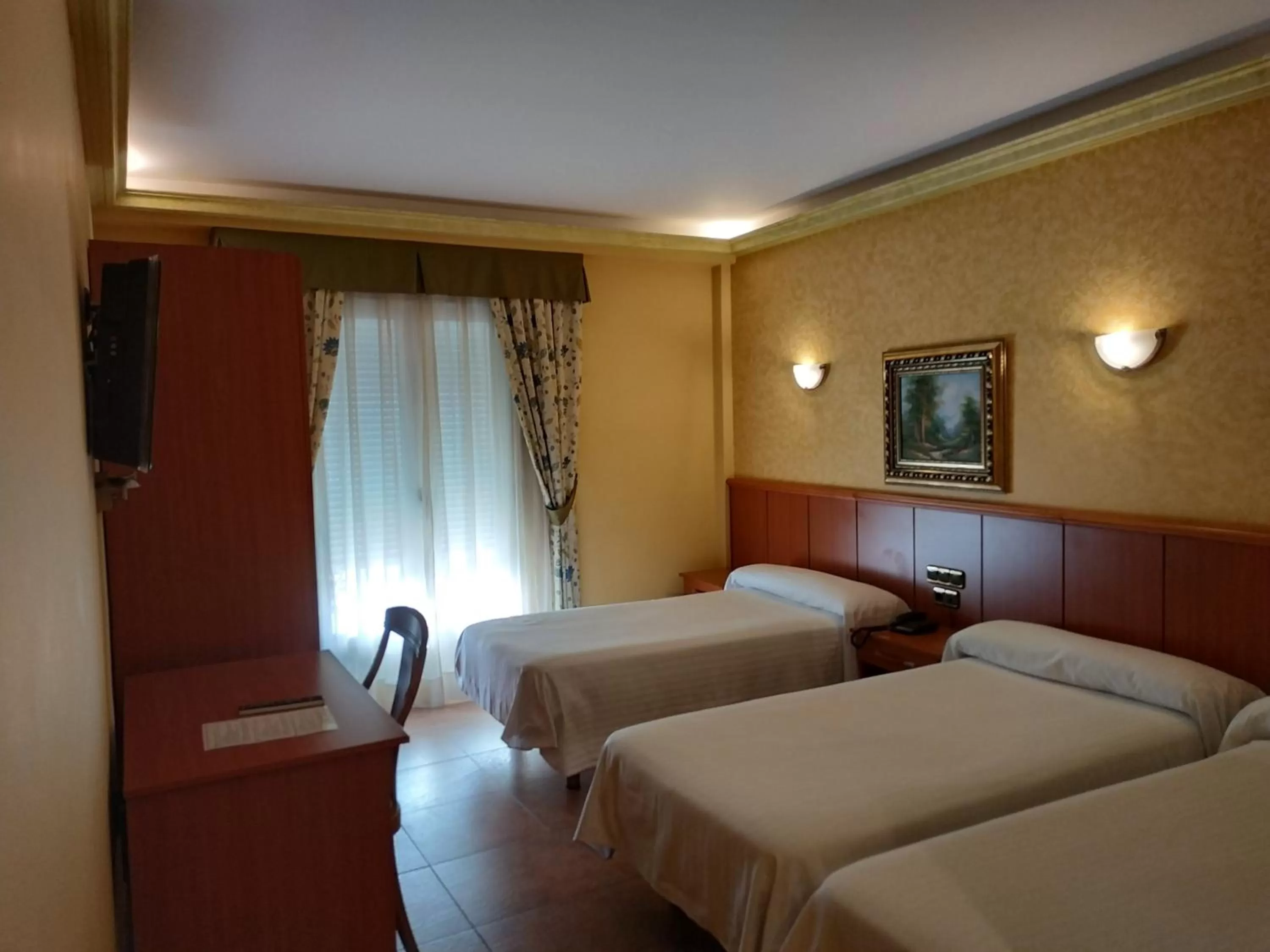 Bed in Hotel Real de Castilla