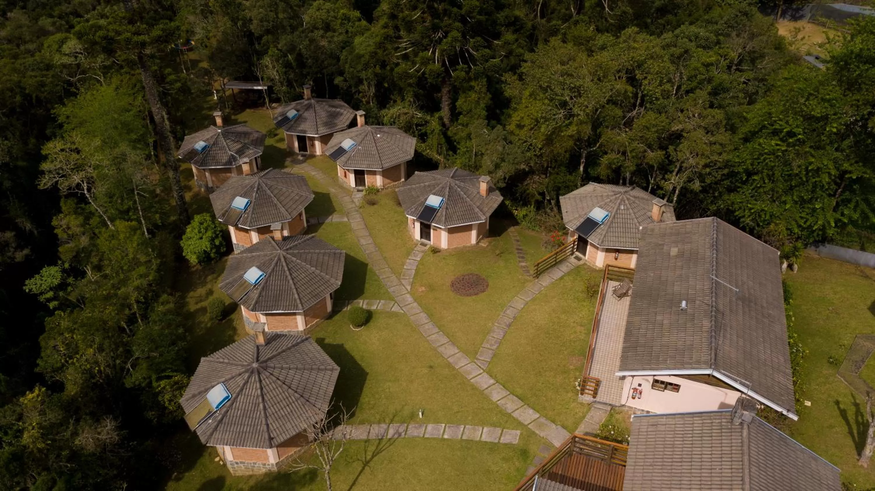 Bird's-eye View in Chalés 3 Pinheiros