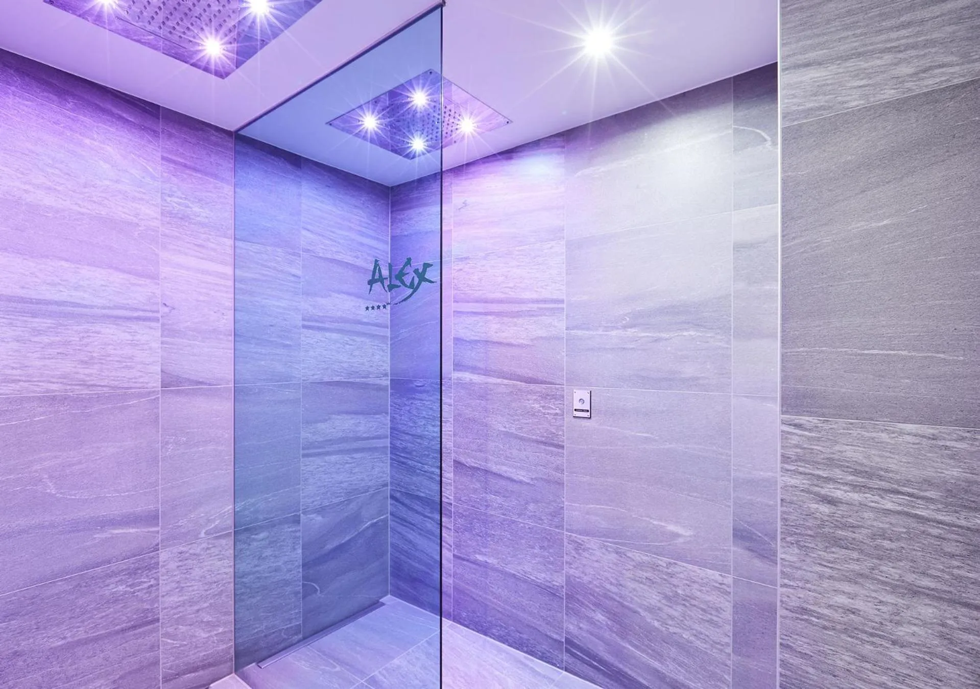 Shower in Resort Hotel Alex Zermatt