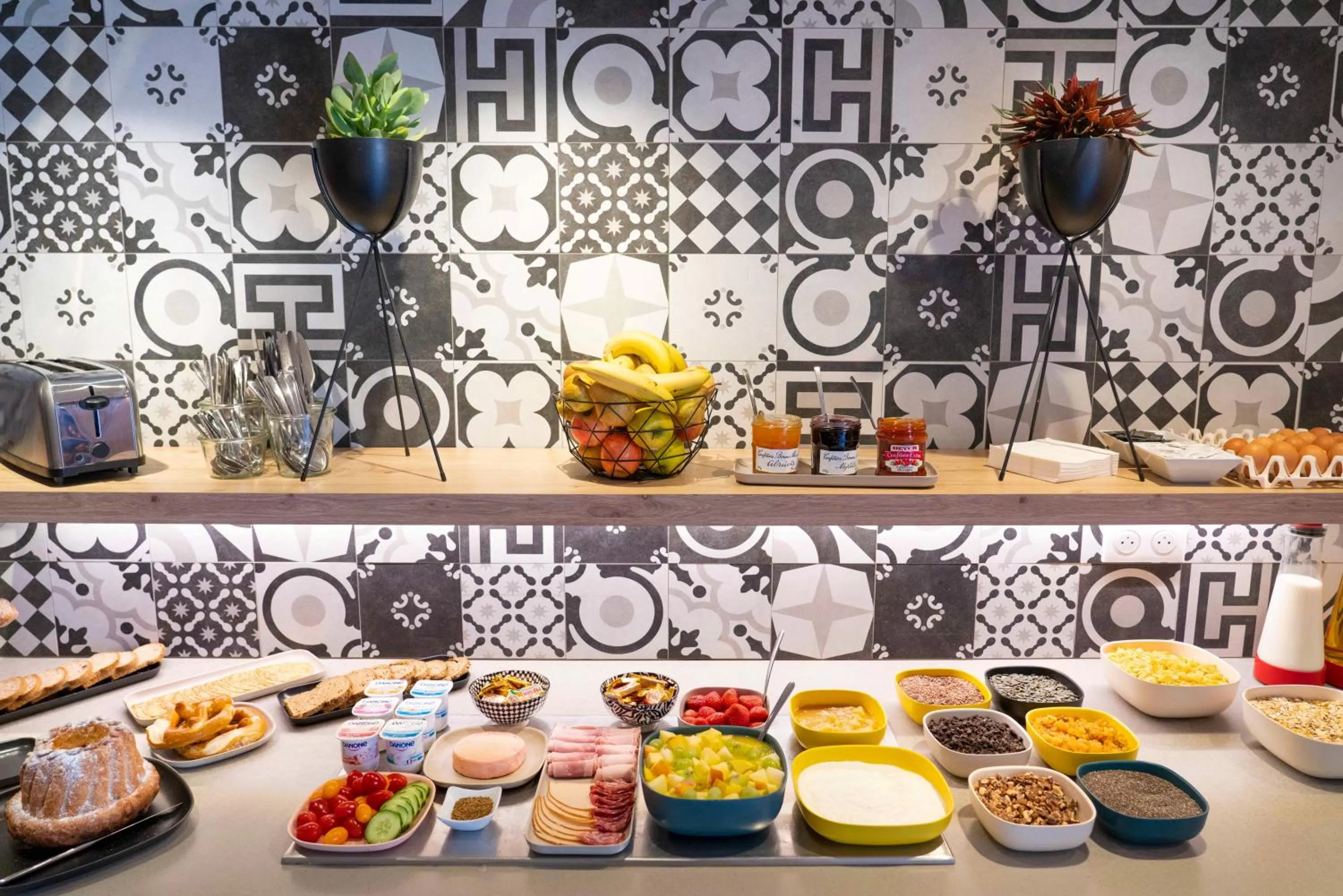 Breakfast in Ibis Styles Colmar Centre