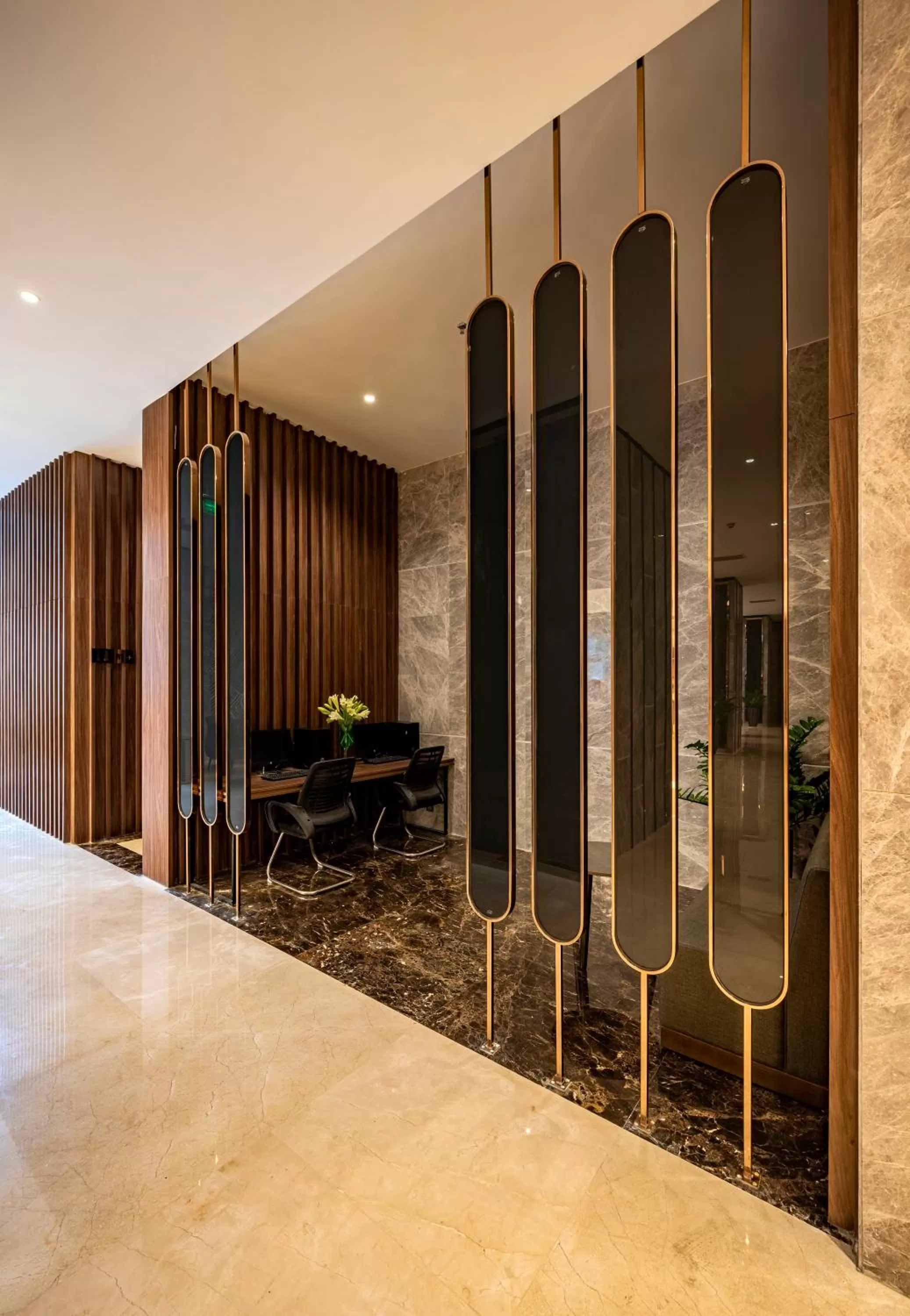 Lobby or reception in Muong Thanh Luxury Saigon Hotel