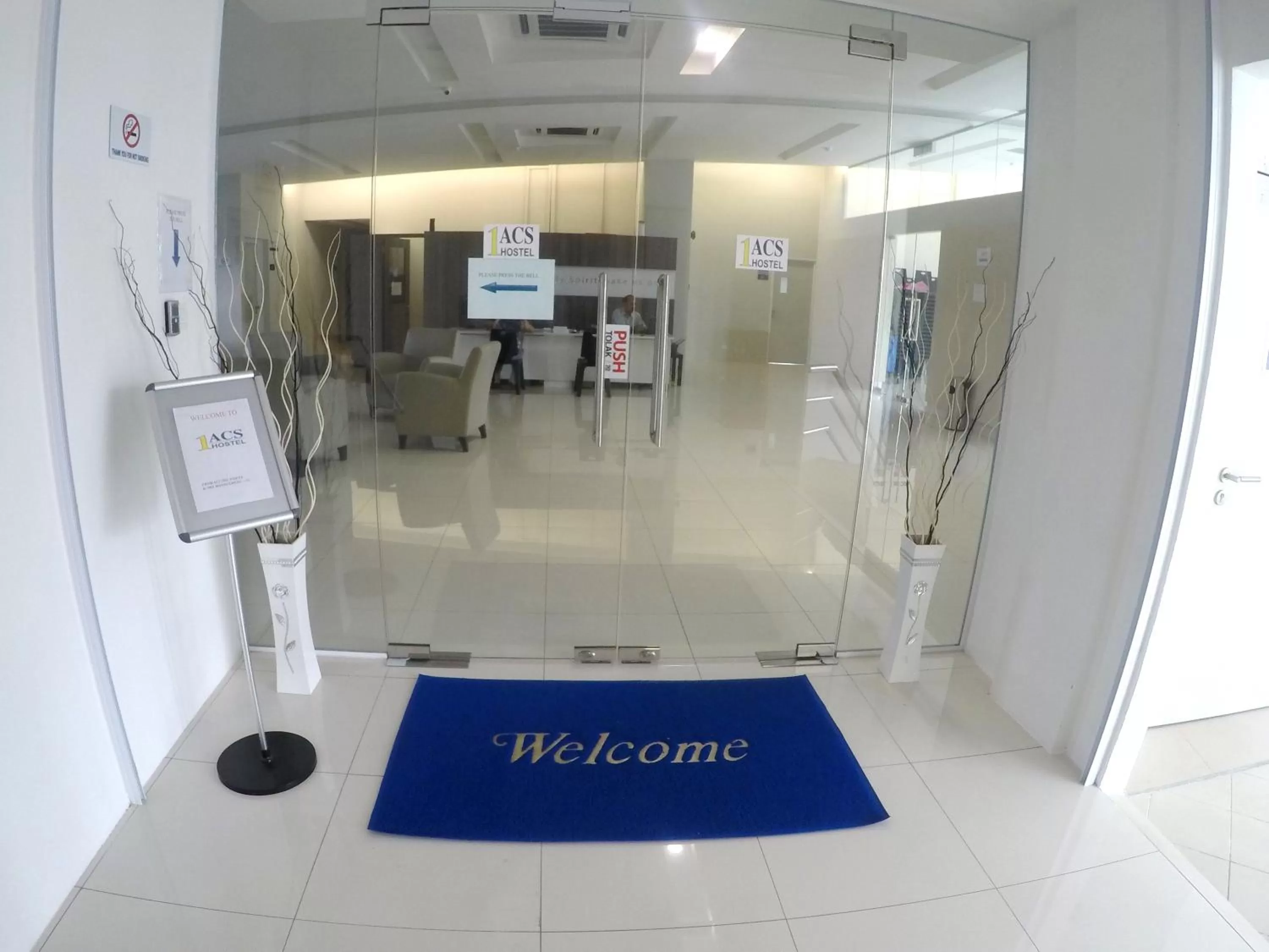 Facade/entrance in 1ACS Residence