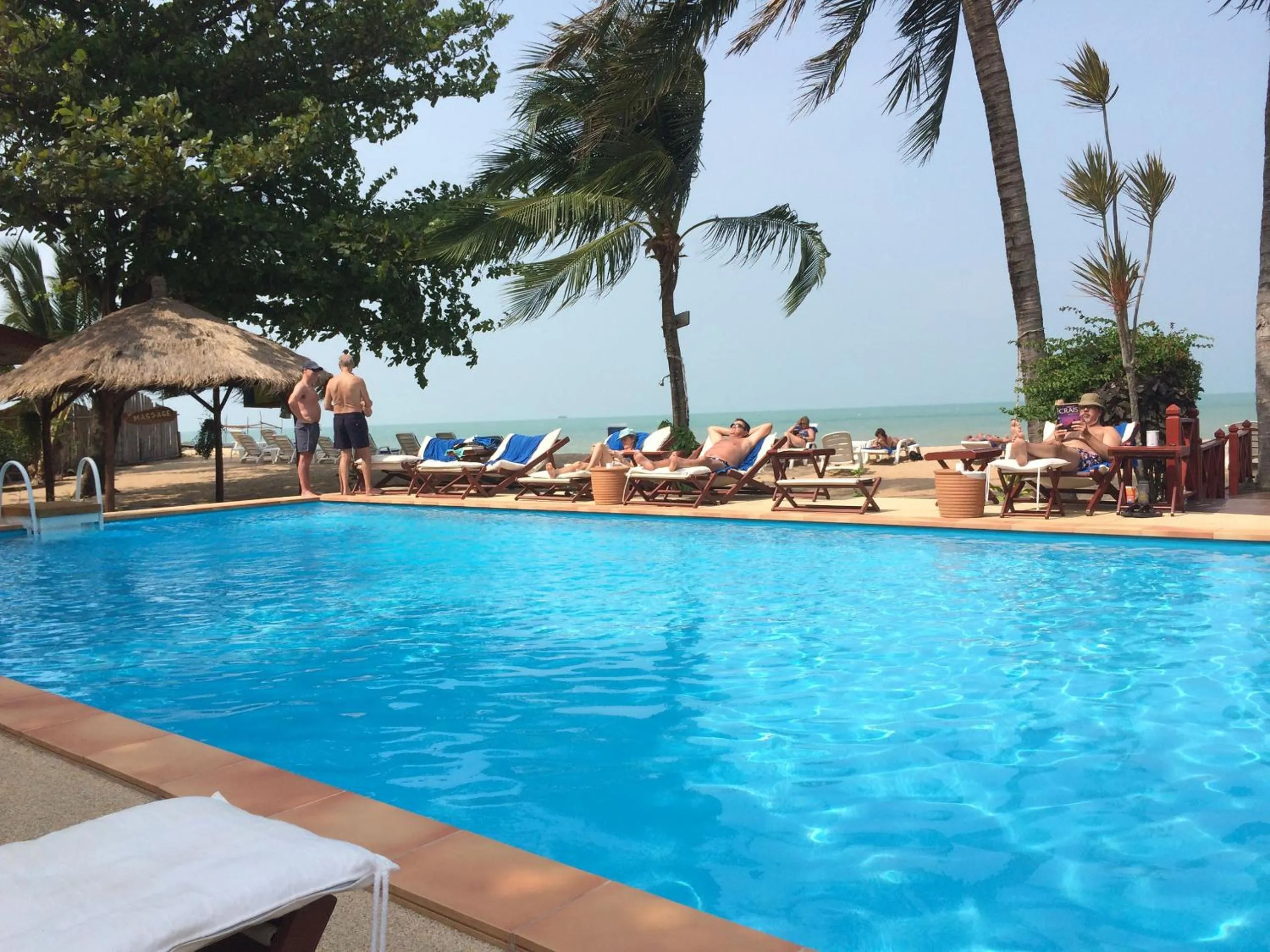 Swimming pool in The Waterfront Hotel at Fisherman's Village